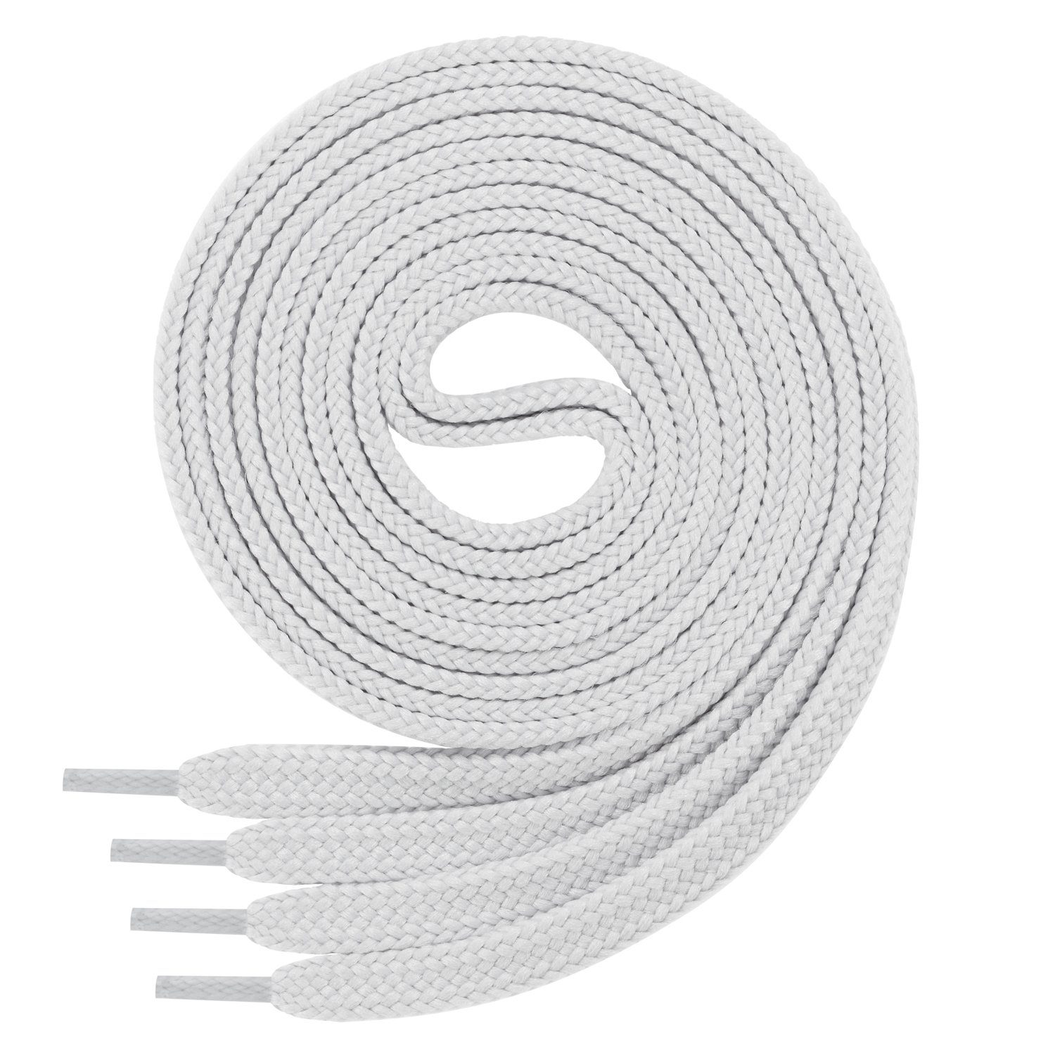 Di Ficchiano Шнурки flache SCHNÜRSENKEL 7mm breit für Sneaker und Sportschuhe - sehr reißf
