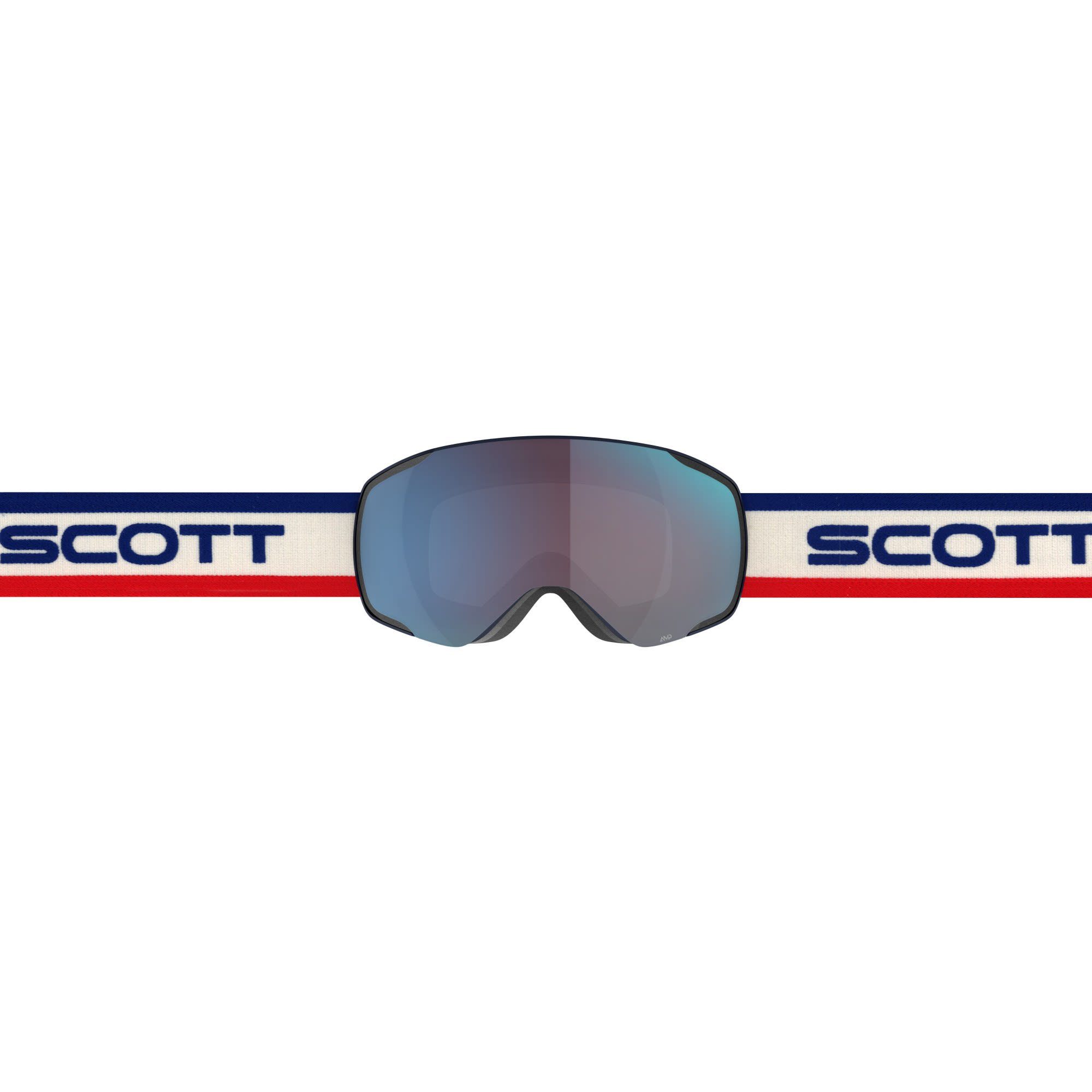 Scott Skibrille Beige Goggle Chrome Vapor Blue Scott - Blue Enhancer Accessoires 