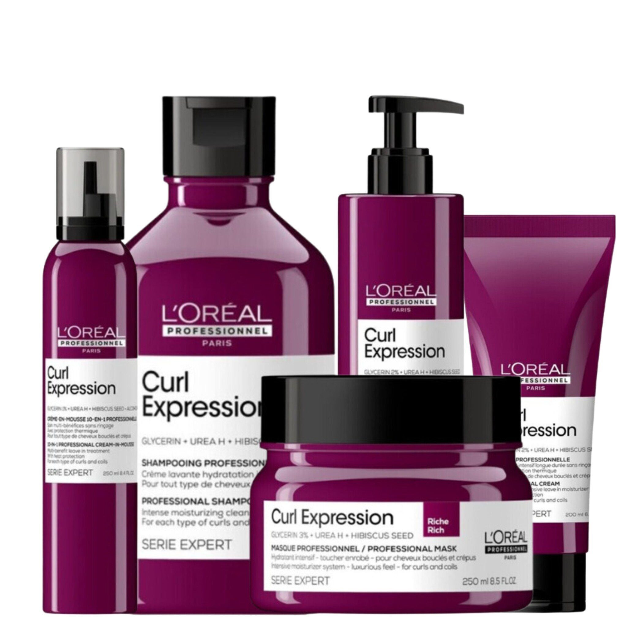 L'ORÉAL PROFESSIONNEL PARIS Haarpflege-Set L'Oréal Professionnel Curl Expression 5-tlg. Set, 5-tlg.