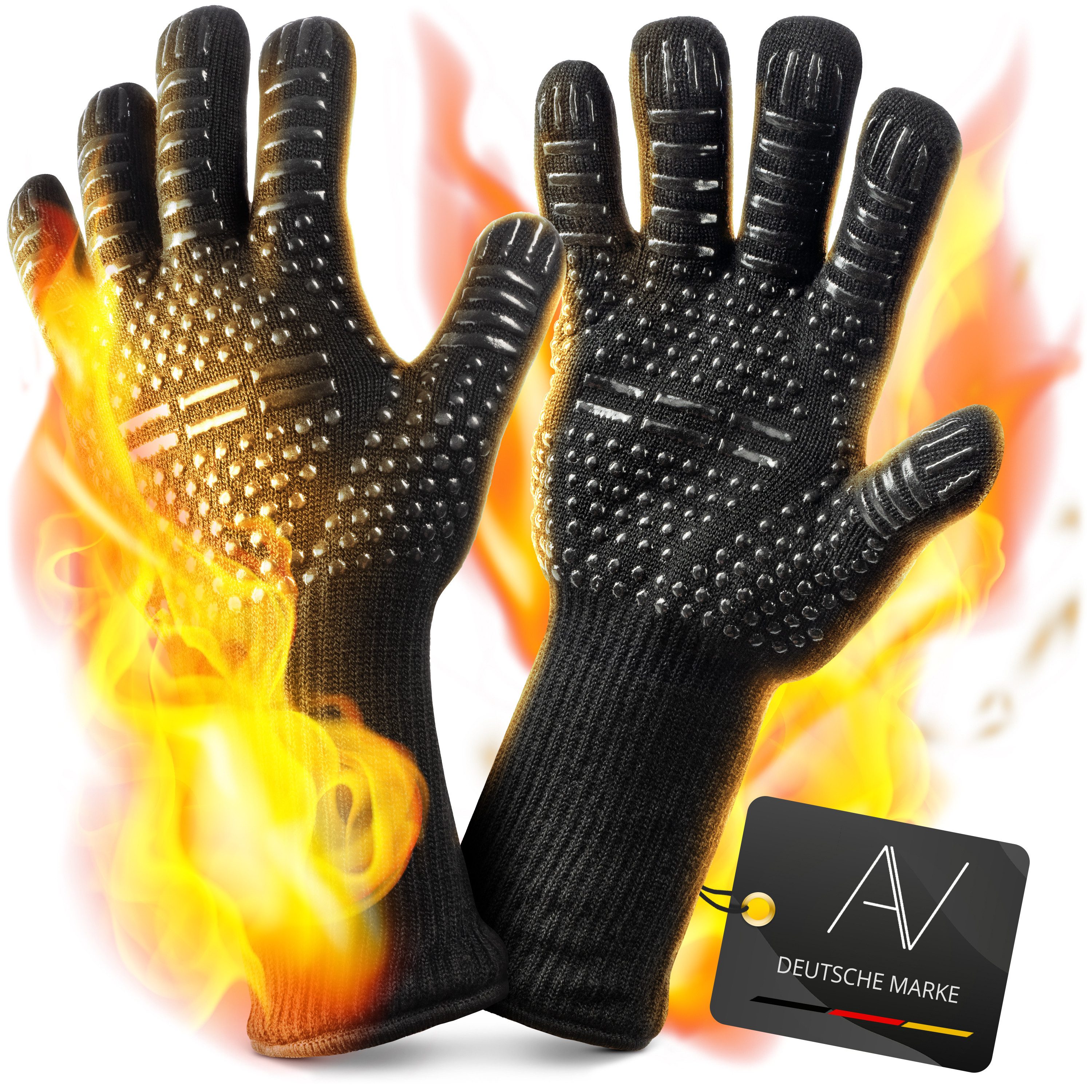 AVANA Grillhandschuhe Aramid Ofenhandschuhe Backhandschuhe Topfhandschuhe B günstig online kaufen