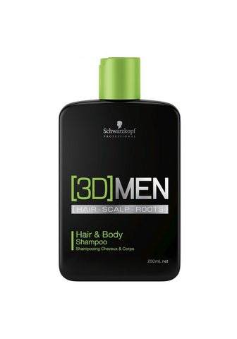Schwarzkopf Professional Haarshampoo »3D Men Hair & Glaustinukė...