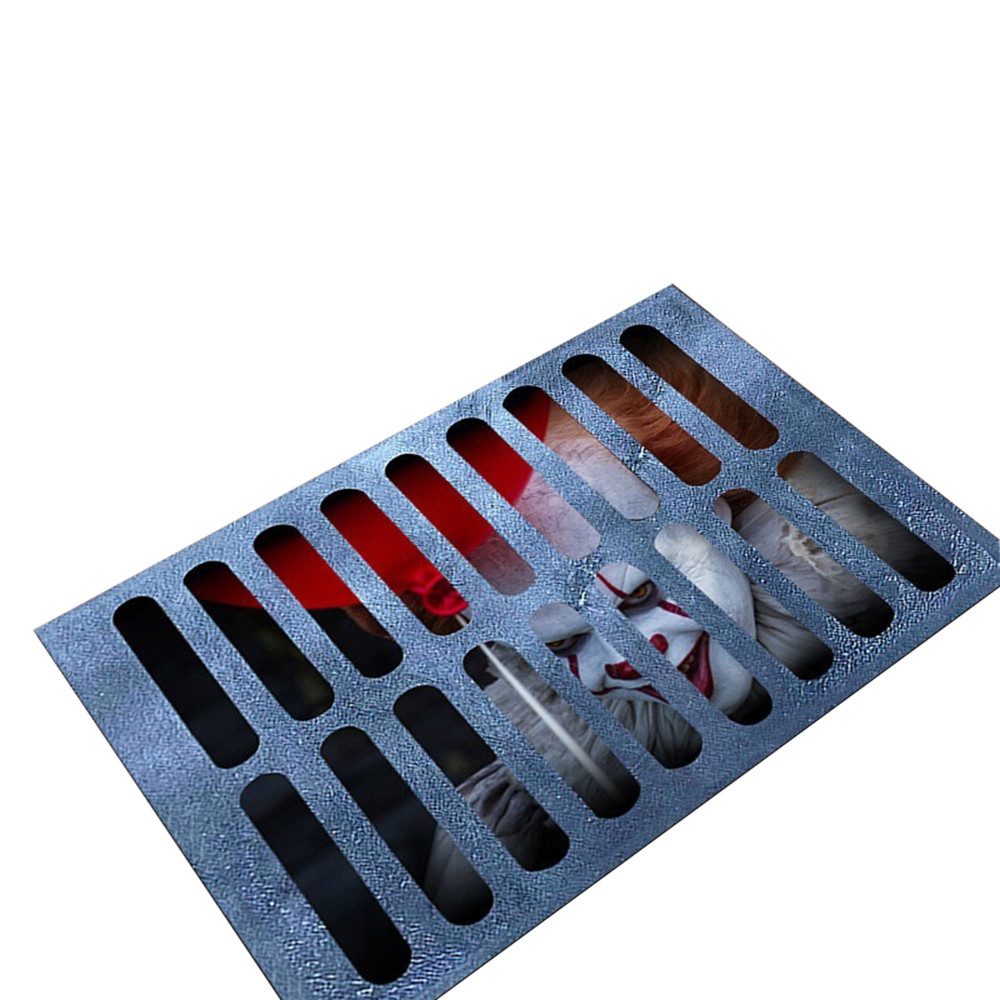Coonoor Fußmatte Halloween deko Scary Clown günstig online kaufen
