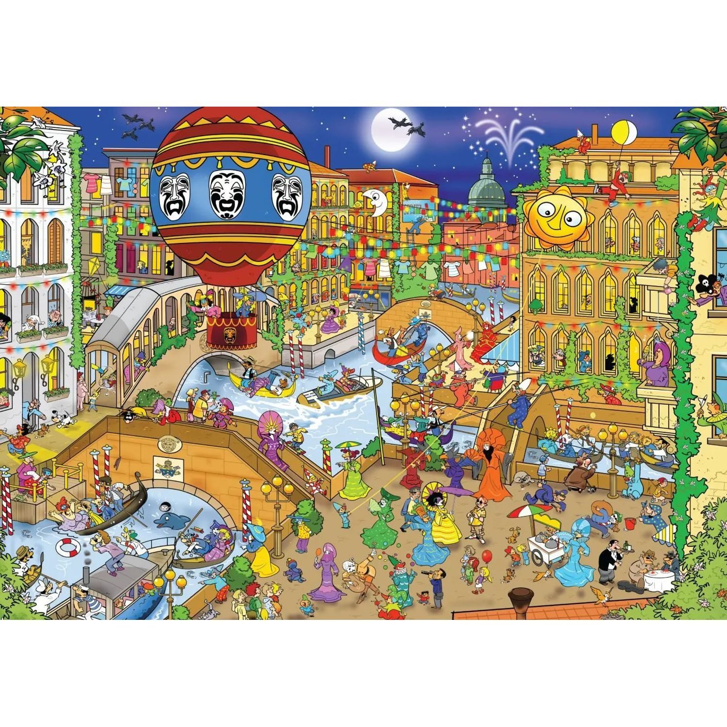 Goliath Toys Puzzle That's Life City Edition - Venice, 1000 Puzzleteile