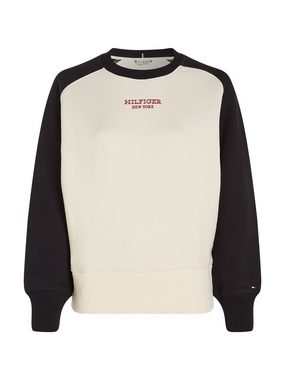 Tommy Hilfiger Sweatshirt RLX MONOTYPE CLRBLK SWEATSHIRT mit Logoschriftzug