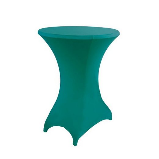 Stehtischhusse, dynamic24, Premium Gastro Stretch Husse für Stehtische Ø 8090cm Tisch Husse