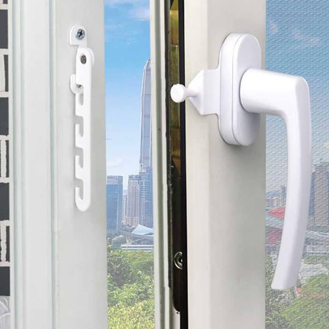 Coonoor Feststeller 2 Stück Fensterfeststellerr, Fensterstopper Kippfenster günstig online kaufen