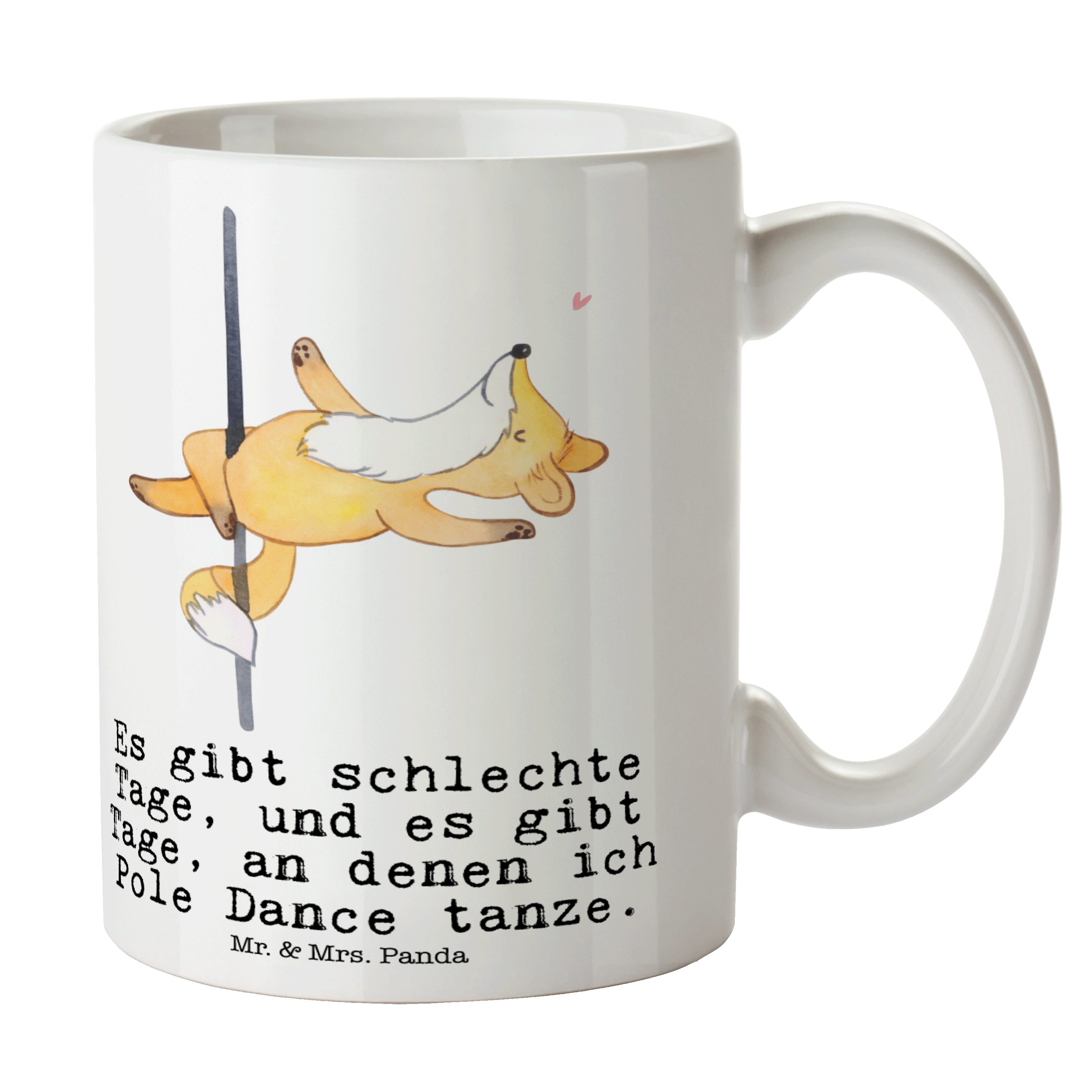 Mr. & Mrs. Panda Geschenk, - - Tage Kaffeebecher, Kaffeetasse, Te, Tasse Poledance Keramik Fuchs Weiß