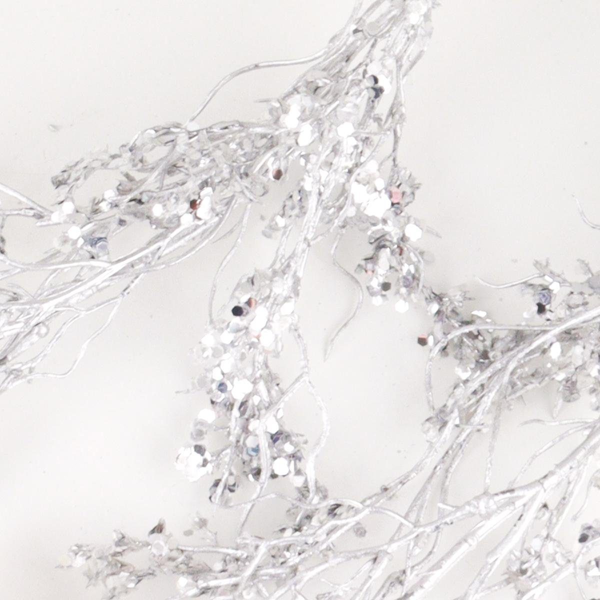 440s Girlanden TROPICA Tiffany Girlande silberfarben ca. 2 m