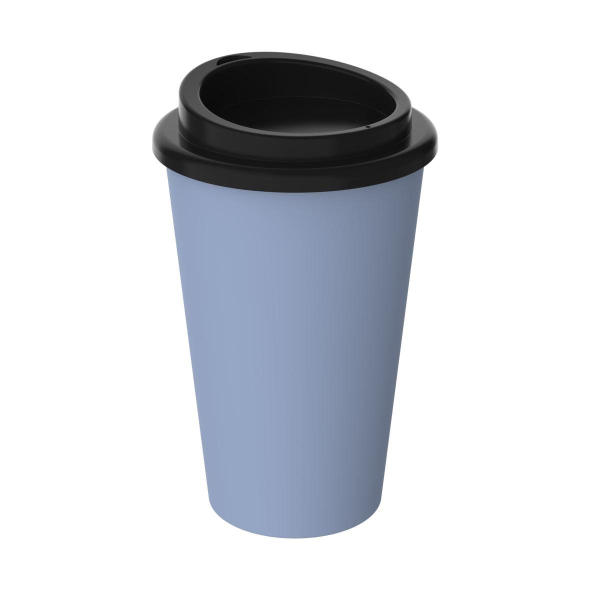 elasto Coffee-to-go-Becher 350 ml Kaffeebecher isolierter Mehrwegbecher BPA-frei, Isolierbecher, Teebecher, Coffee Mug, recycled Becher, Made in Germany
