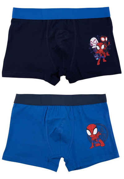 United Labels® Boxershorts 2er Pack Marvel Spiderman Boxershorts