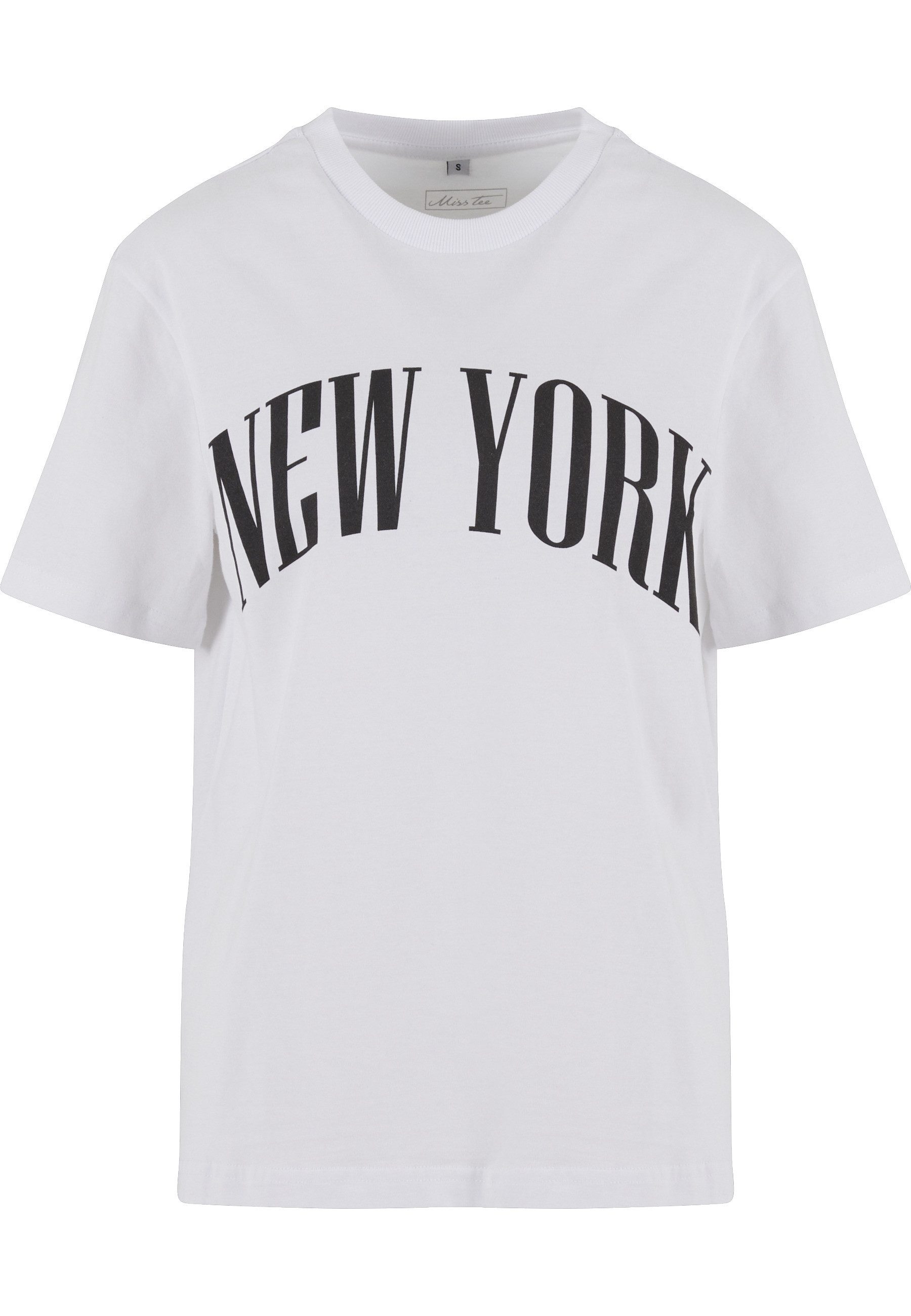 T-Shirt Miss Tee New York City Wording Tee