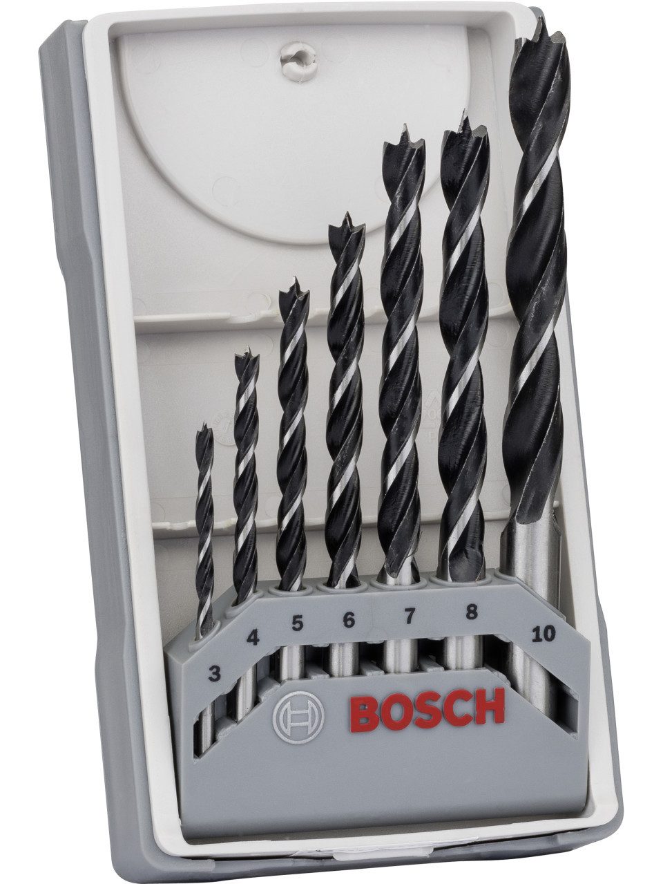 BOSCH Spiralbohrer Bosch PRO Wood Holzspiralbohrer Set 7-teilig