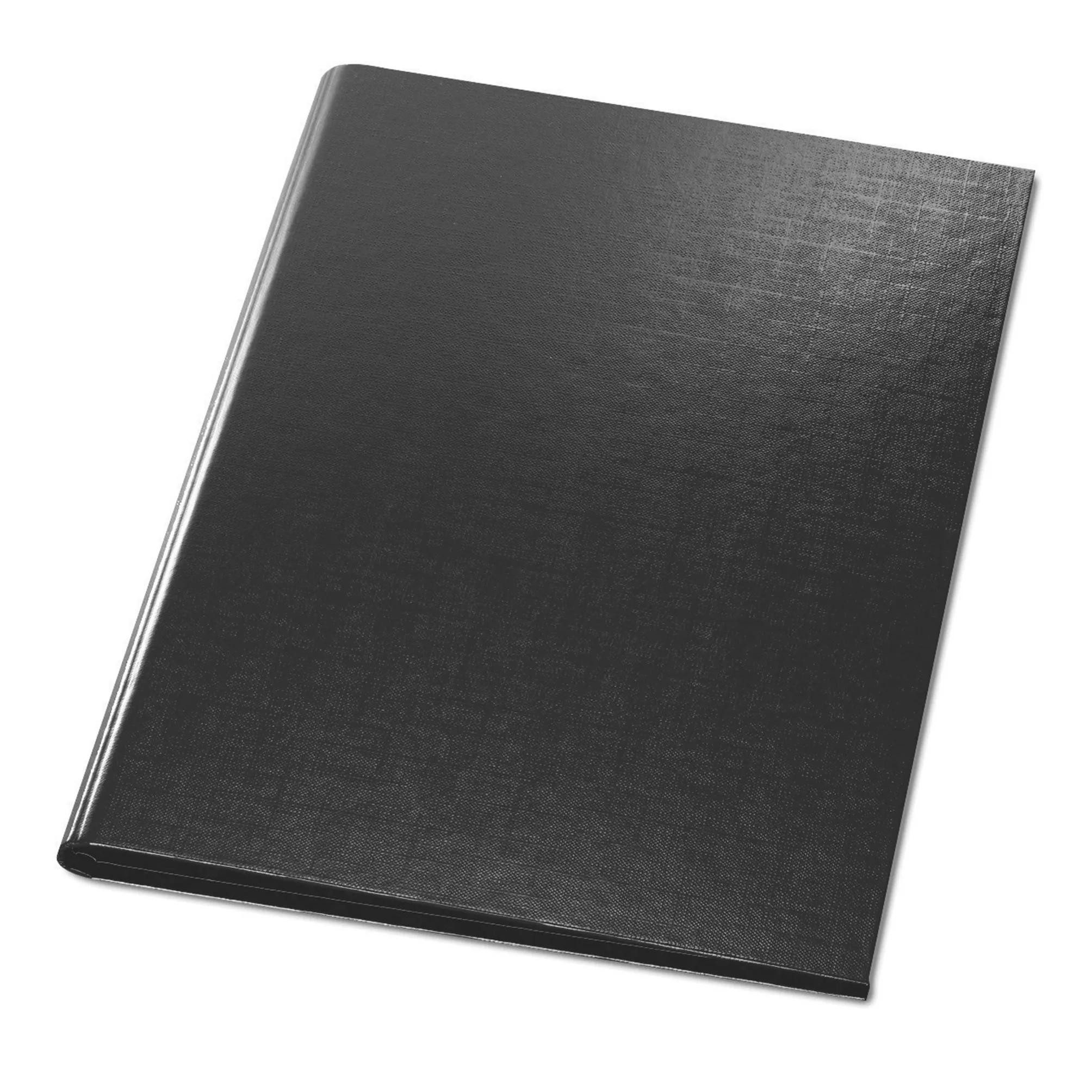 Klemmtafel 10x Klemmbrett Klappe beschichtetem Karton Format A4 Schwarz 18291E