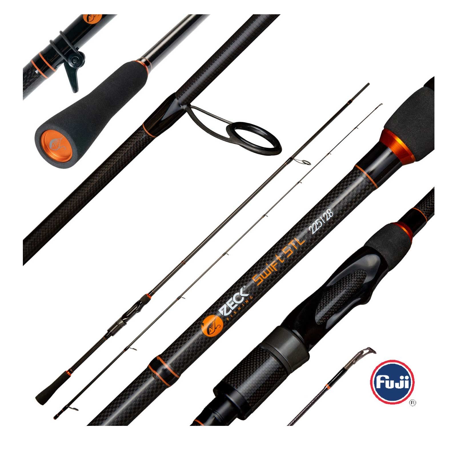 Zeck Fishing Jigrute, (2-tlg), Zeck Swift STL 225/28 Jigrute