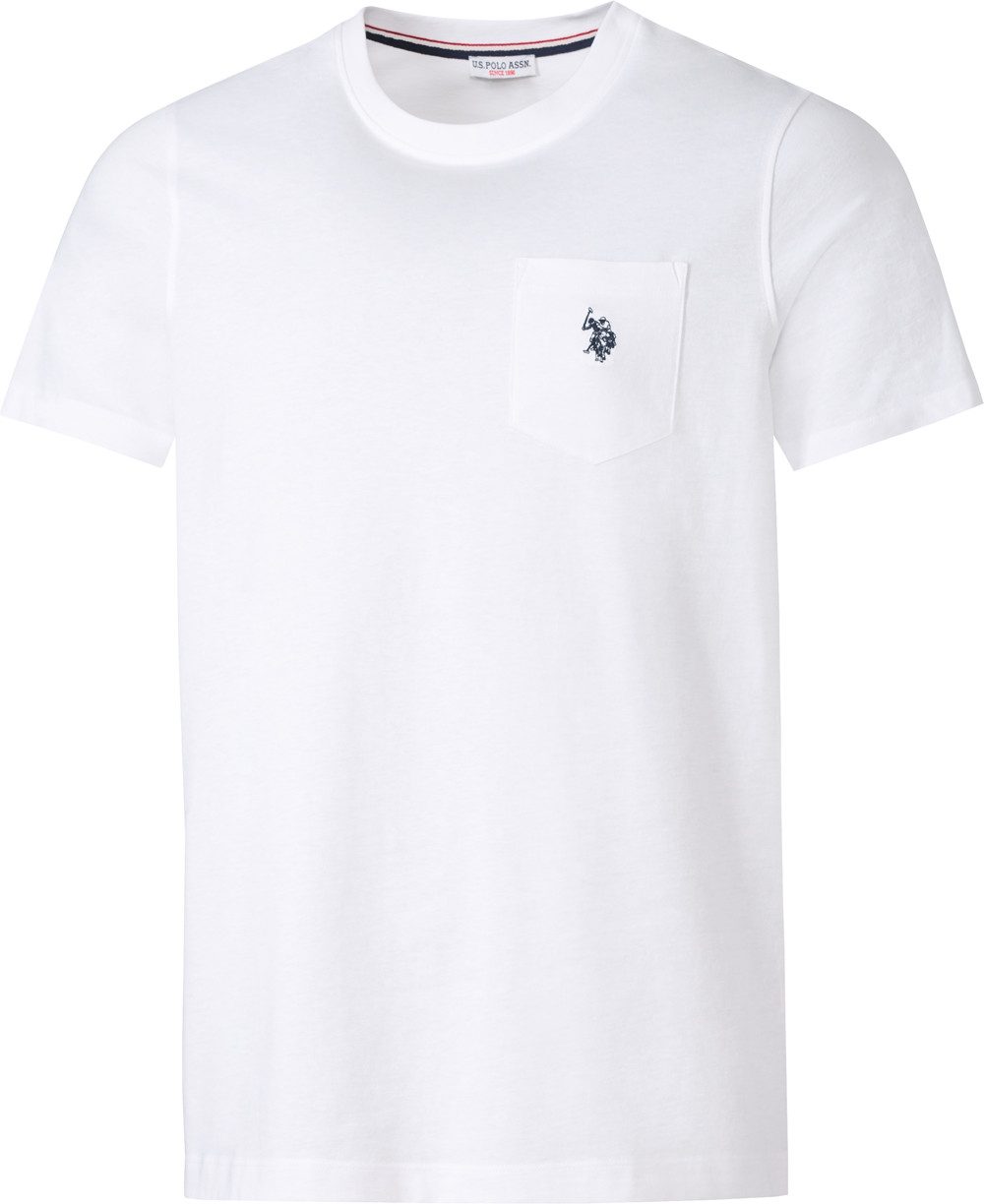 US Polo Assn. T-Shirt Reines Naturmaterial für Sport und Freizeit, Unisex S günstig online kaufen