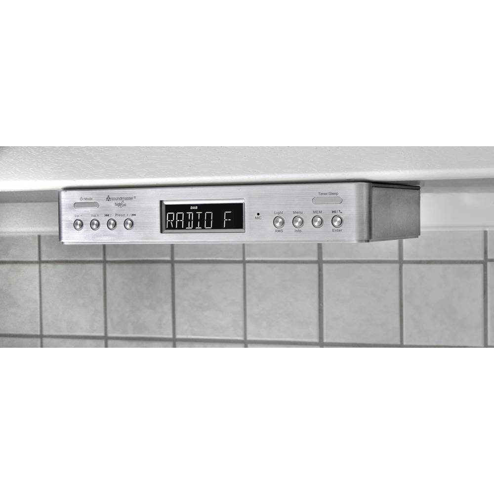 DAB+/UKW-RDS Küchenradio mit Bluetooth® und Radio