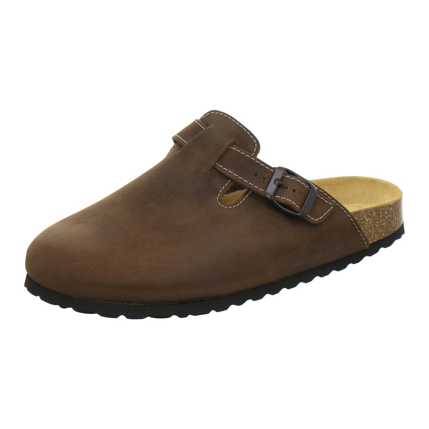 AFS-Schuhe 390072 Clogs Pantolette für Herren aus Leder mit Fußbett, Haussc günstig online kaufen