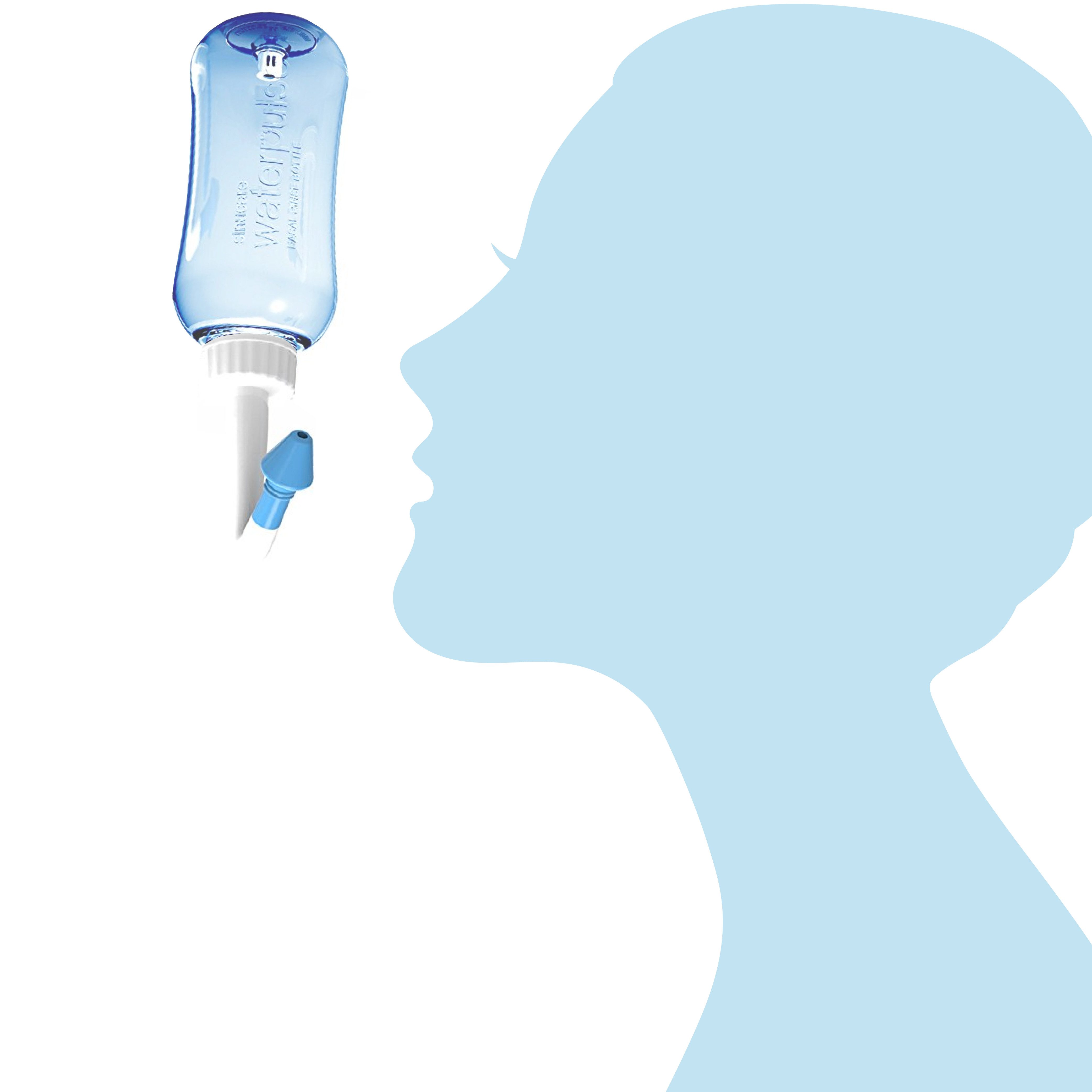 Nasivent Nasendusche Nasendusche Set inkl. Salz – Nasenspülung bei Allergie & Erkältung, Nasendusche Set inkl. Nasenspülsalz & 2 Aufsätze, Nasendusche, Nasenspülung, bei Allergie & Erkältung