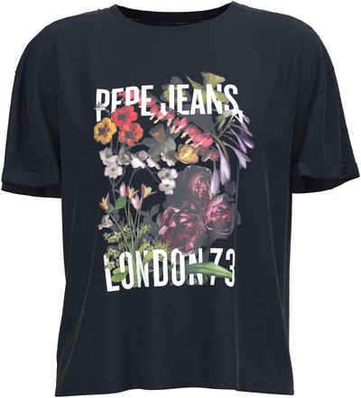 Pepe Jeans T-Shirt »PAULINE« in oversized Passform und mit tollem markentypischem Frontprint