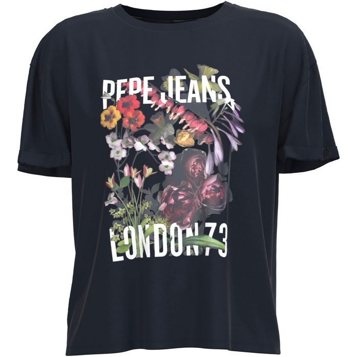 Pepe Jeans T-Shirt PAULINE in oversized Passform und mit tollem markentypischem Frontprint