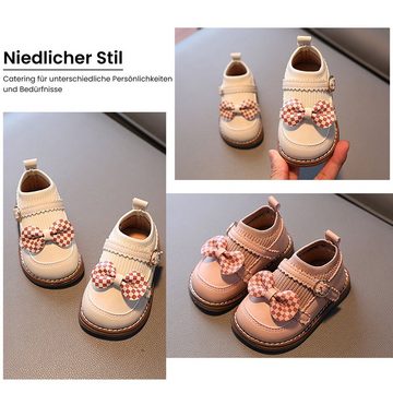 Daisred Babyschuhe Prinzessin mit rutschfesten Krabbelschuhe Krabbelschuh