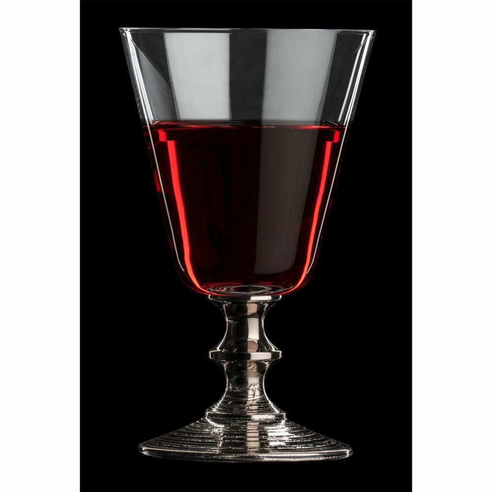Eisch Germany Rotweinglas Goldleaf Platin 290 ml, 1-tlg., Glas