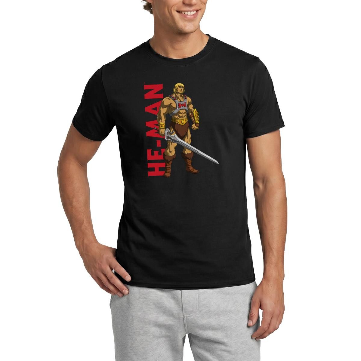 Spreadshirt T-Shirt Masters Of The Universe He-Man Männer T-Shirt (1-tlg)