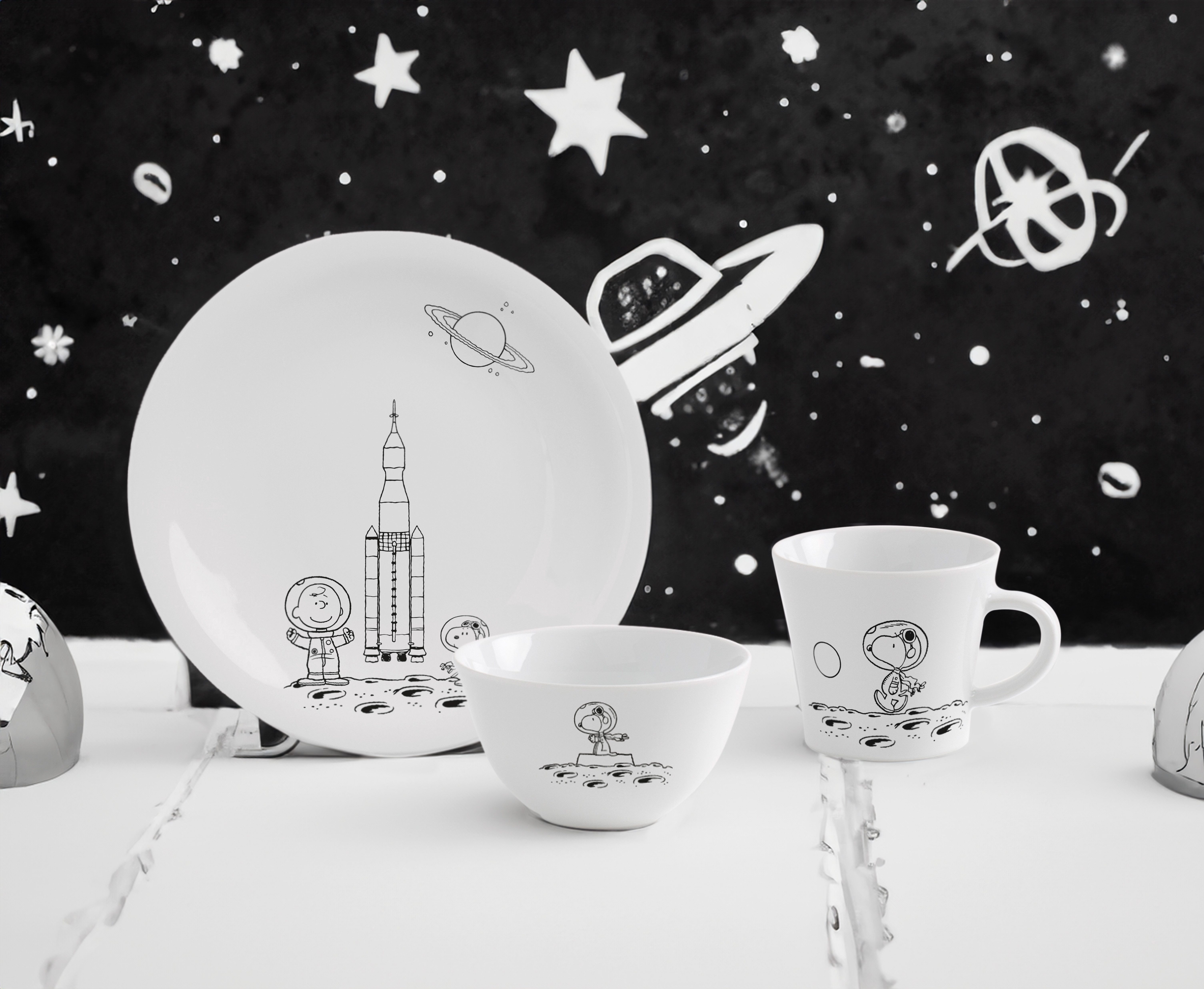 KAHLA Frühstücksteller Peanuts Teller 21,5 cm