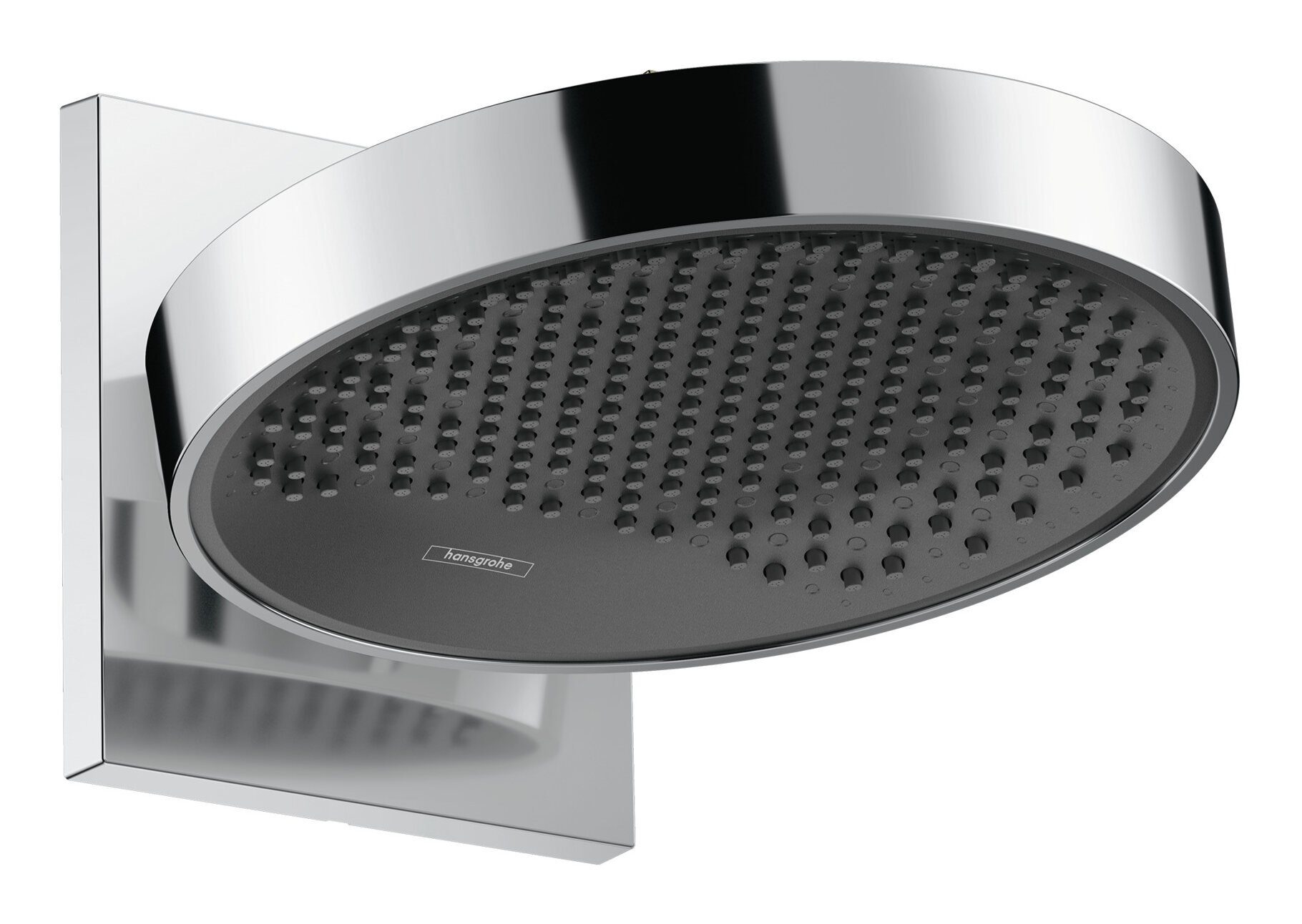 hansgrohe Kopfbrause Rainfinity 250, 1jet EcoSmart mit Wandanschluss