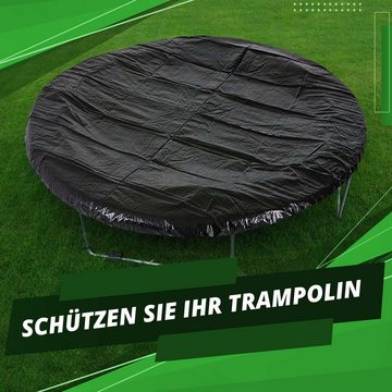 4myBaby Trampolin-Abdeckplane Regenabdeckung, Abdeckung Abdeckplane Wetterschutzplane für Trampolin