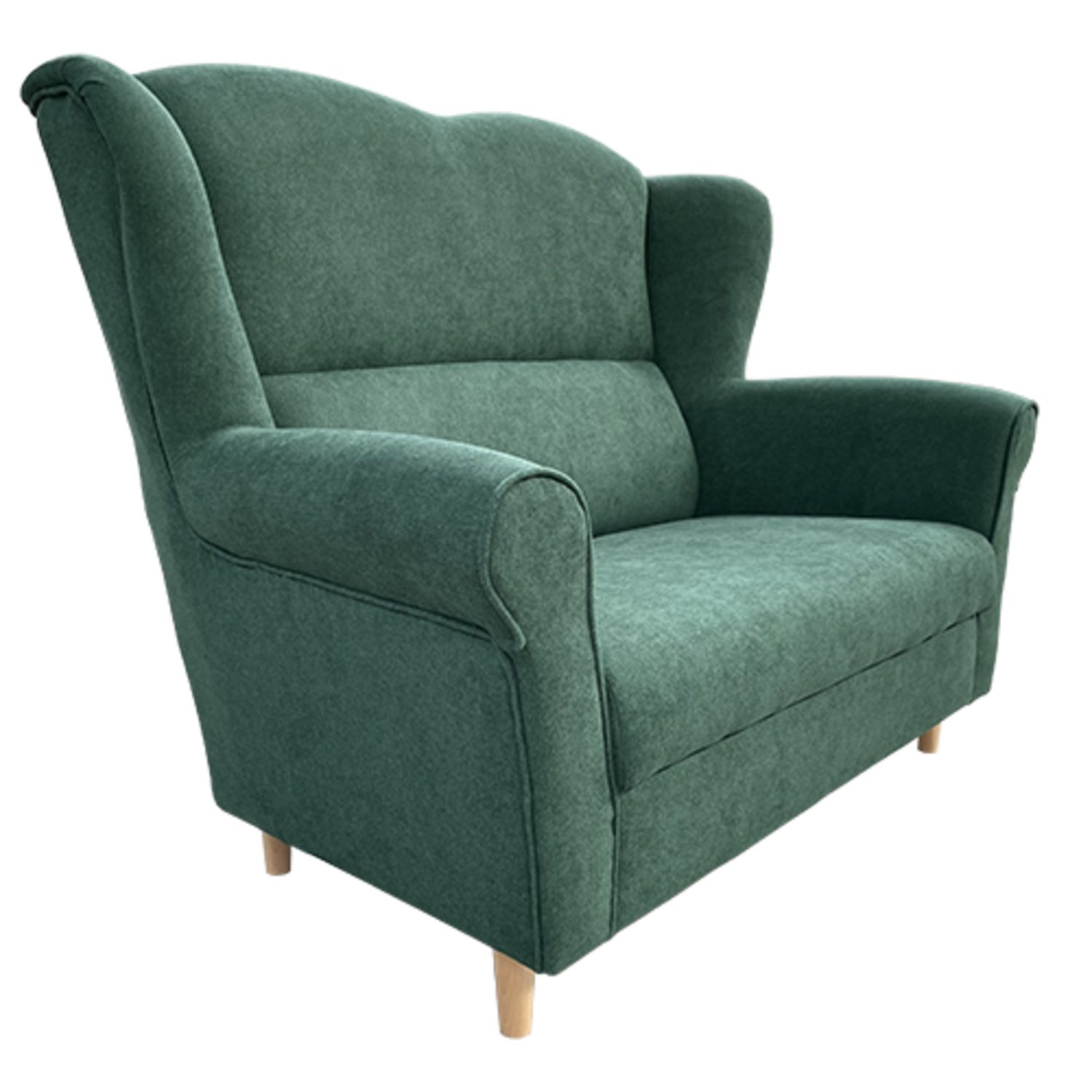 MOEBLO Sofa SILABELLA, Couch Polstermöbel Sitzmöbel Wohnzimmermöbel 2-Sitzer-Sofa Stoffsofa, (BxTxH):144x83x104cm