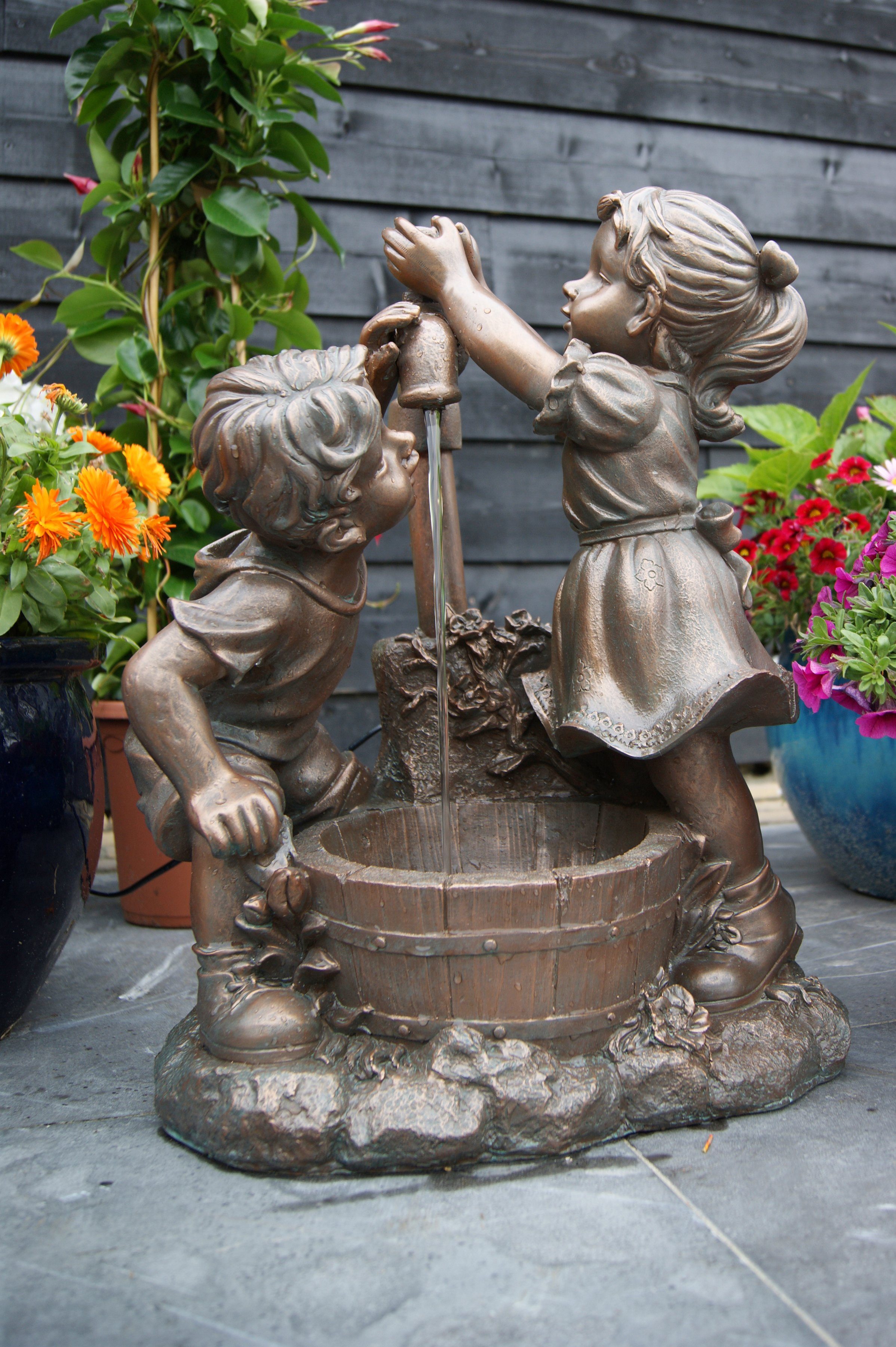 Ubbink Gartenbrunnen Wasserspiel Memphis, 47 cm Breite