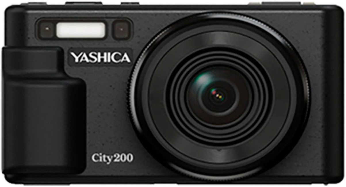 YASHICA City 200 Kompaktkamera (13 MP, 10x opt. Zoom, WLAN)