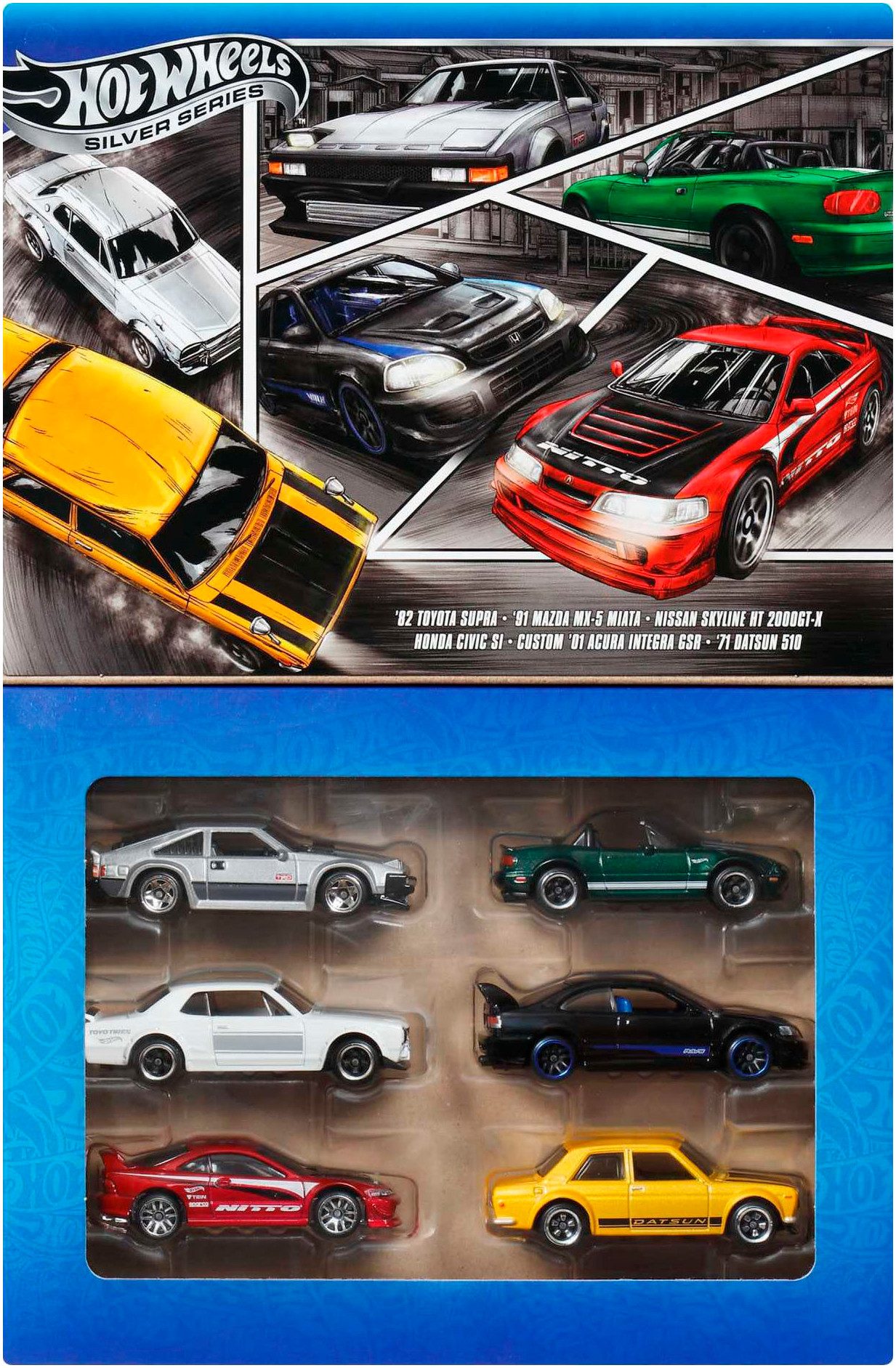 Spielzeug-Auto Hot Wheels Streets of Japan Multipack