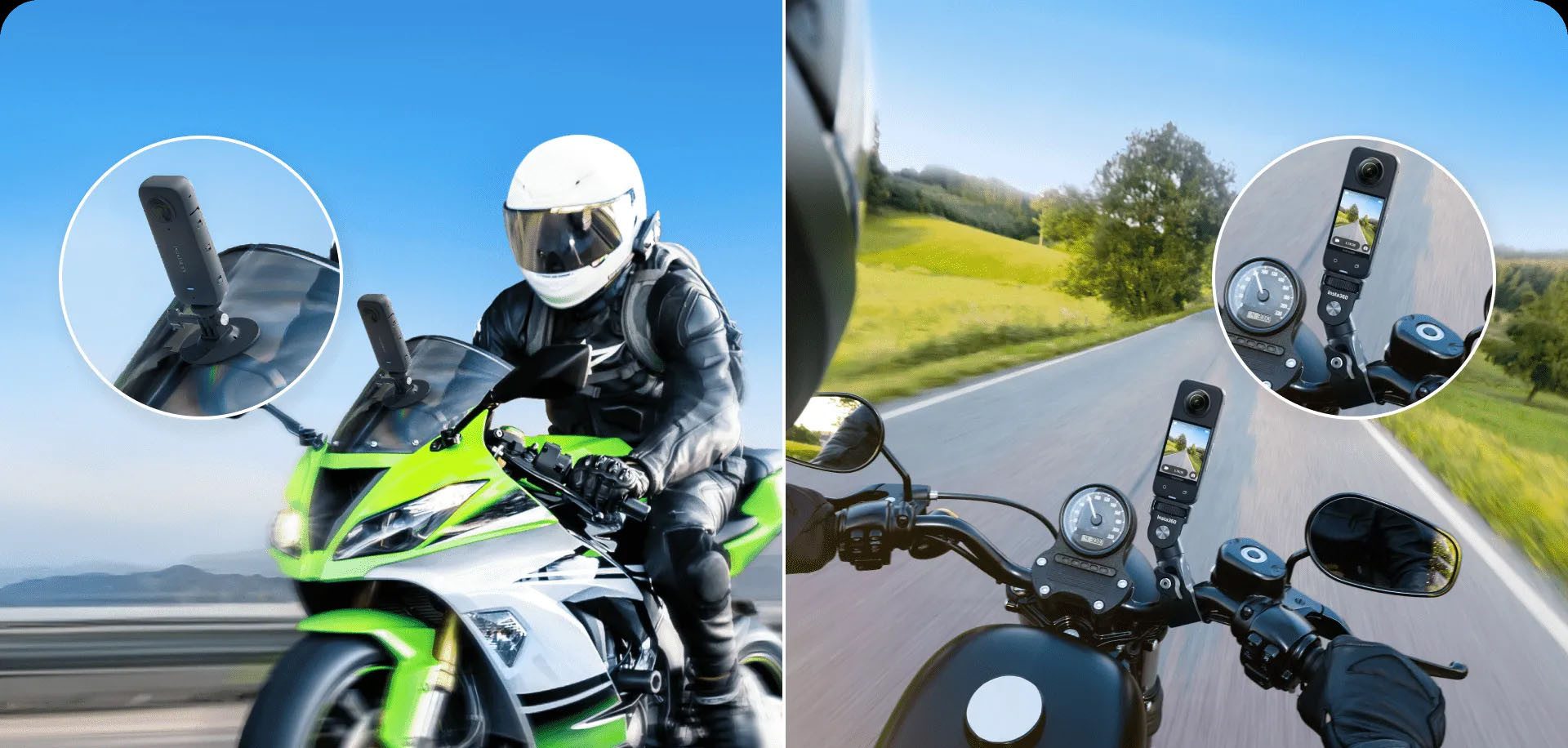 Insta360 Halterung Motorrad-Kit
