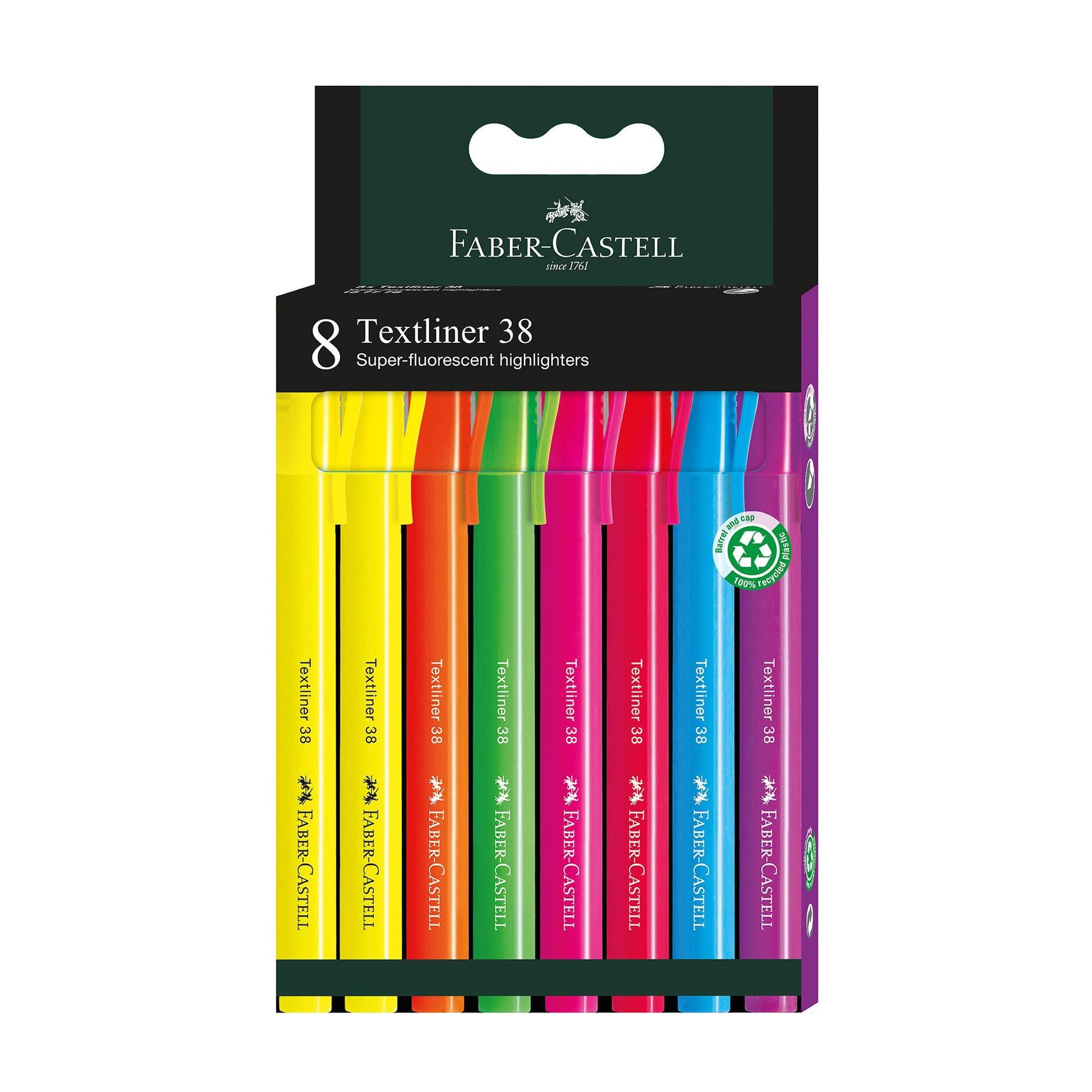 Faber-Castell Marker Faber Castell Textmarker TL 38 0,3-1,0 mm 8er