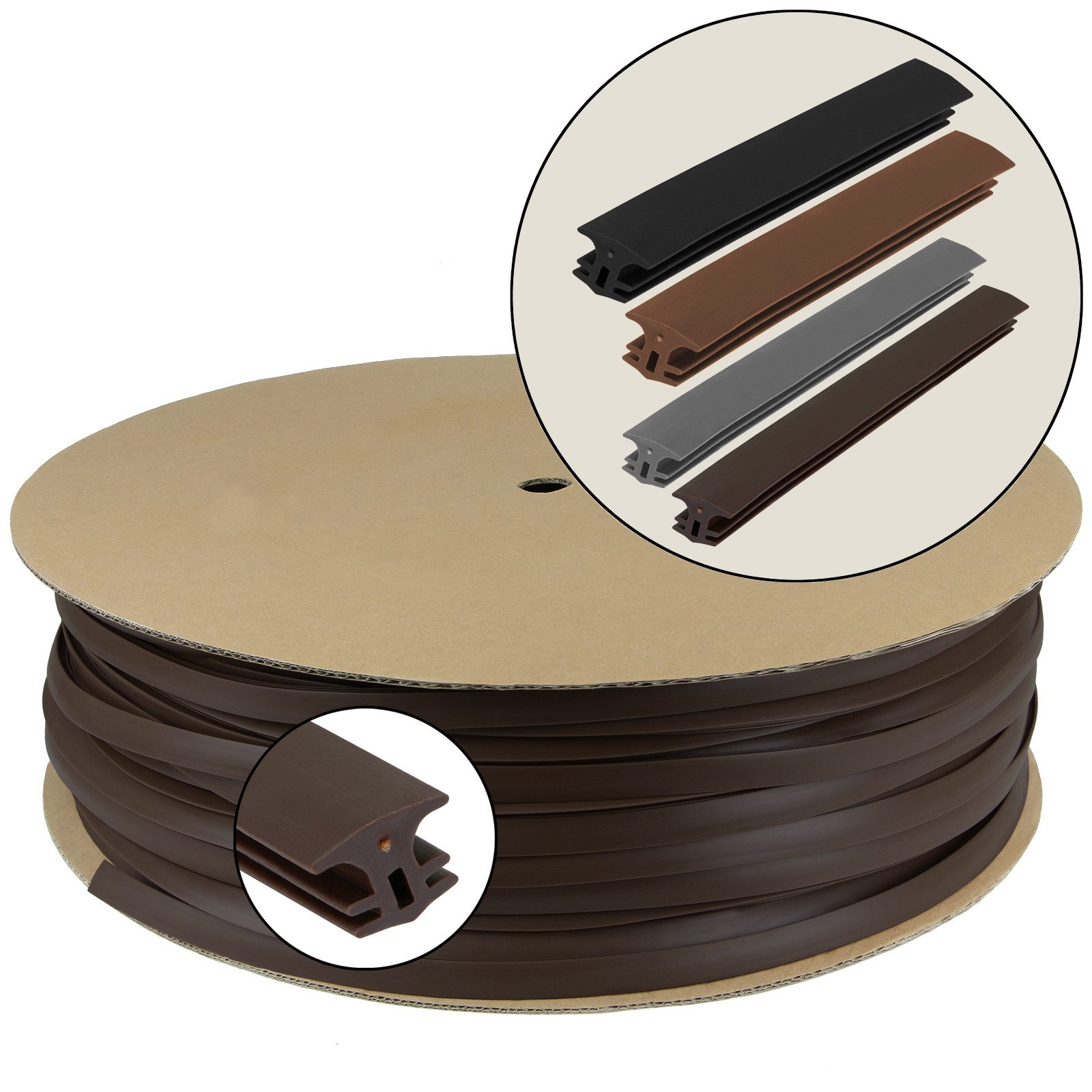 Montafox Terrassendielen Fugendichtband 5 - 10 mm für WPC Holz Stein