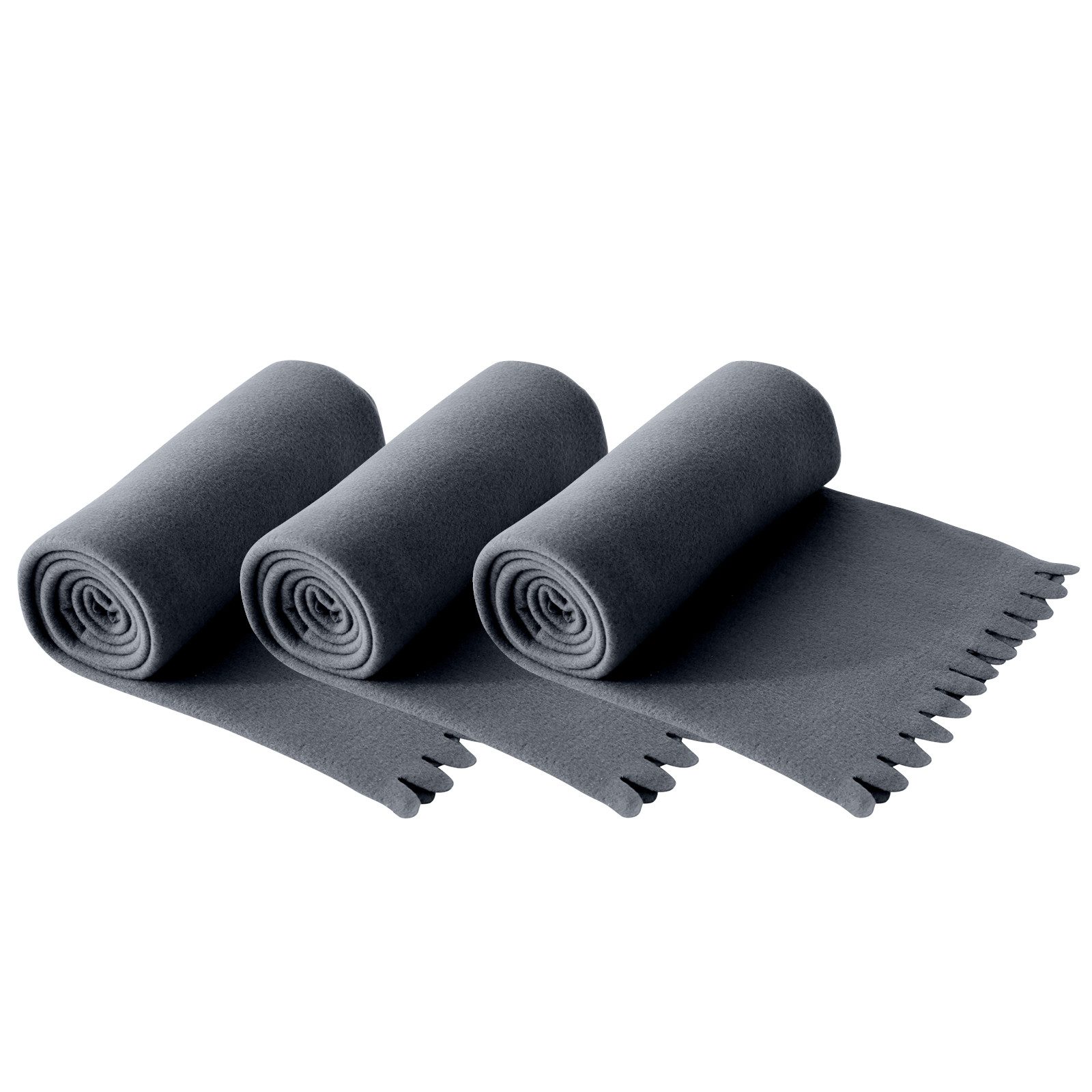 Wohndecke 3er Set Fleecedecke WAVE ca. 120x160, wometo, OEKO-TEX®, Fleecede günstig online kaufen