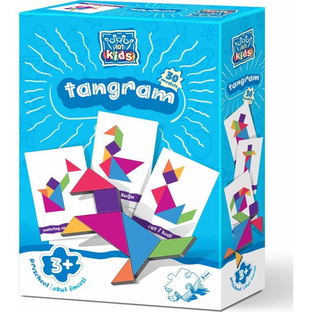 ART PUZZLE Puzzle Kinder-Tangram, Puzzleteile