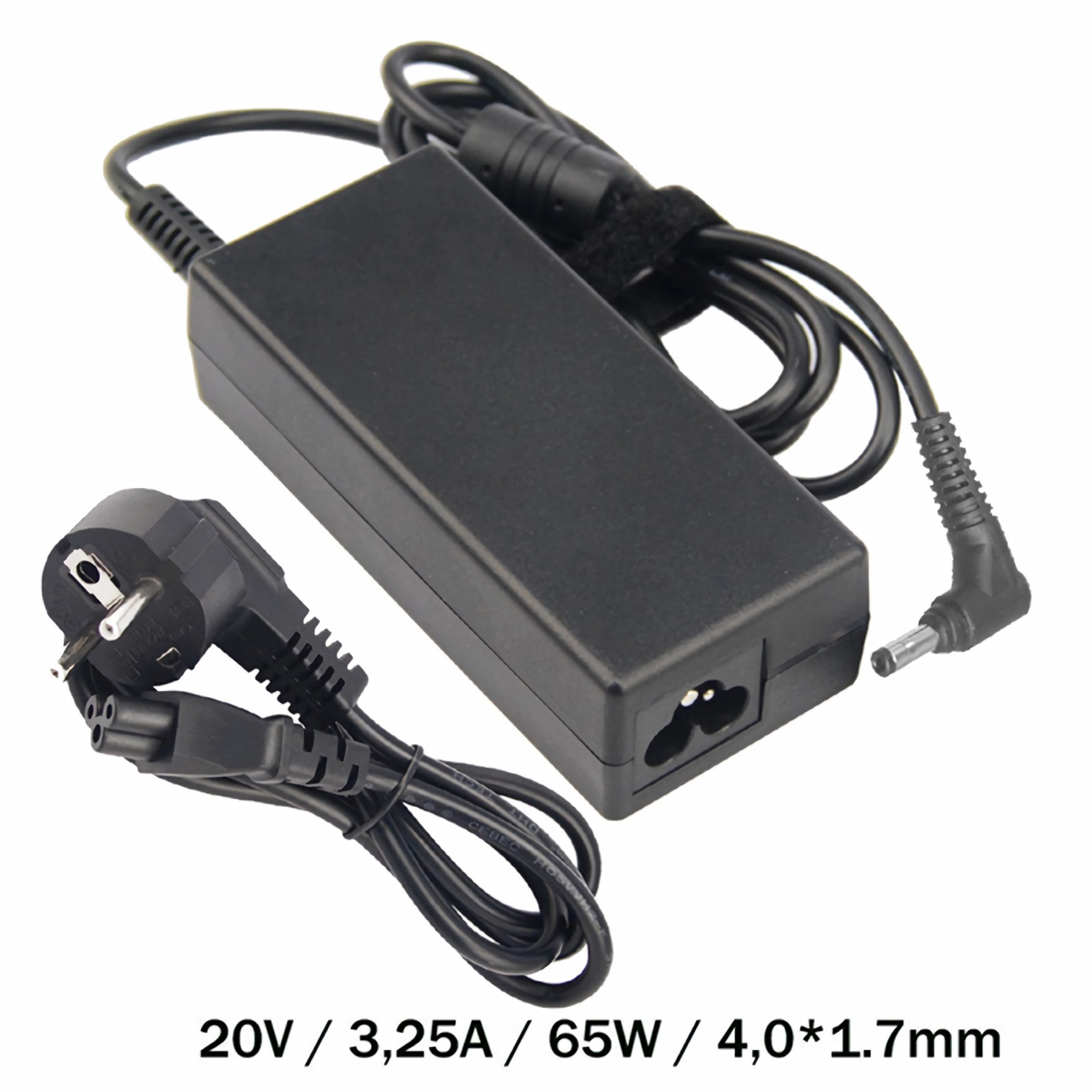 Bolwins H27C Laptop Netzteil Ladegeräte 65W 20V 3,25A für Lenovo AC Adapter Notebook-Netzteil (Intelligente Ladeelektronik, Automatischer Erhaltungsmodus)