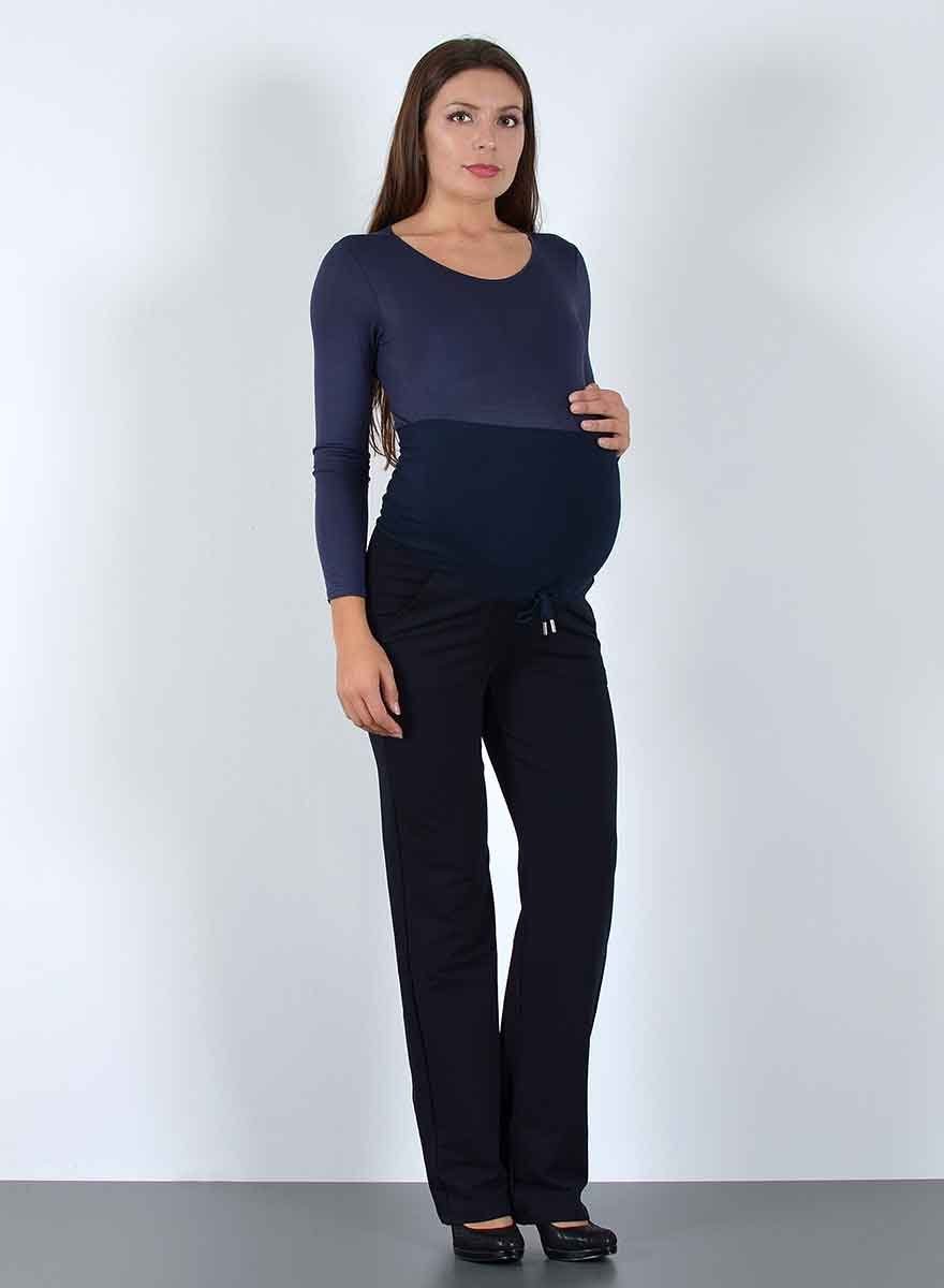 ESRA Umstandshose J481-Umstand Damen Schwangerschaftshose mit elastischem B günstig online kaufen