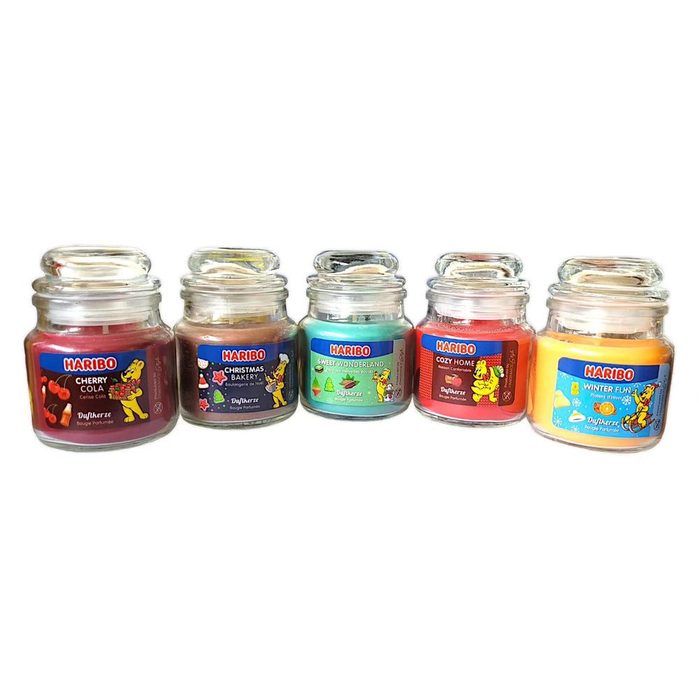 HARIBO Duftkerze Haribo Duftkerze All Year verschiedene Düfte 85g