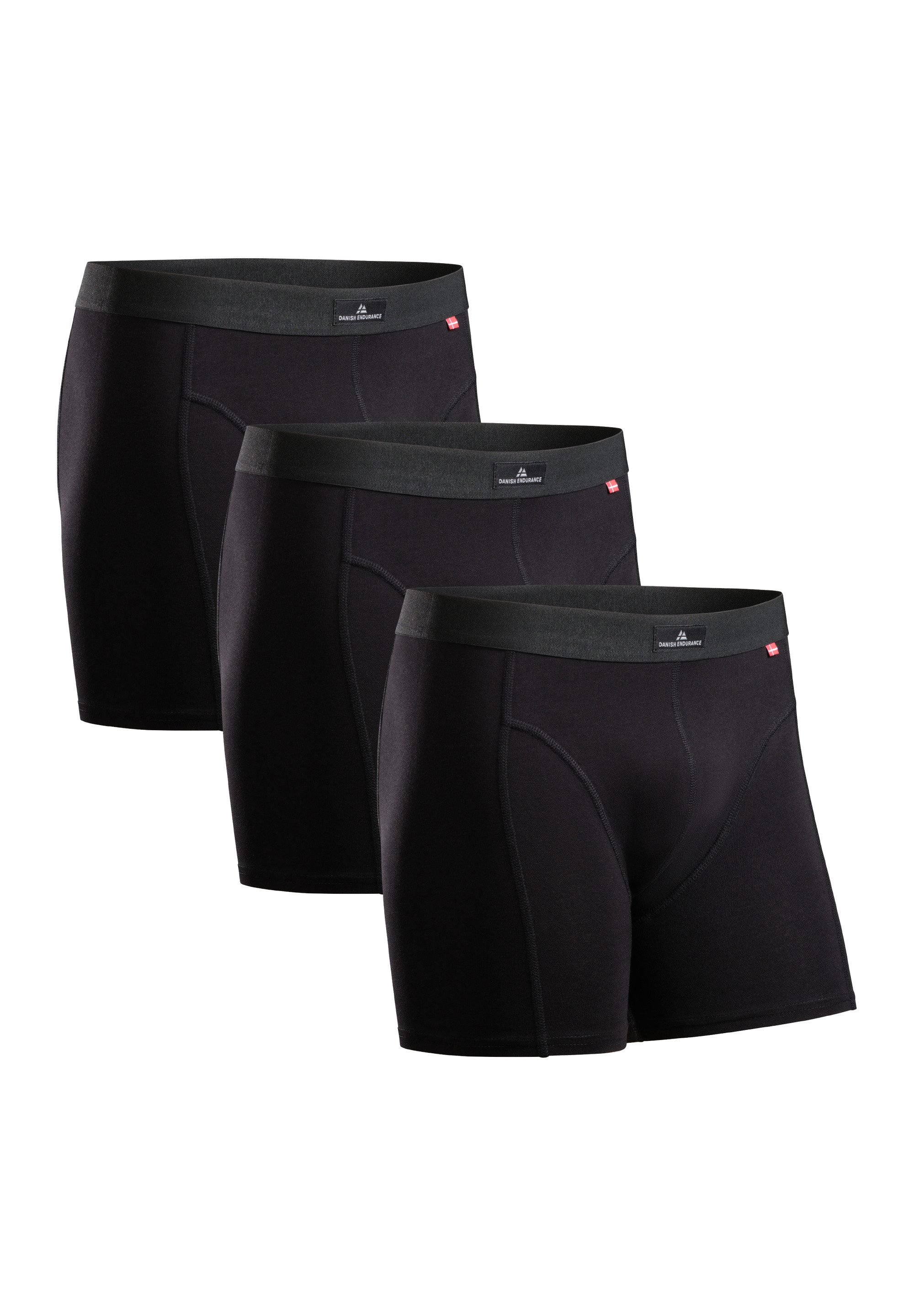 DANISH ENDURANCE Boxershorts Classic Trunks (3-St) aus weicher Baumwolle, e günstig online kaufen