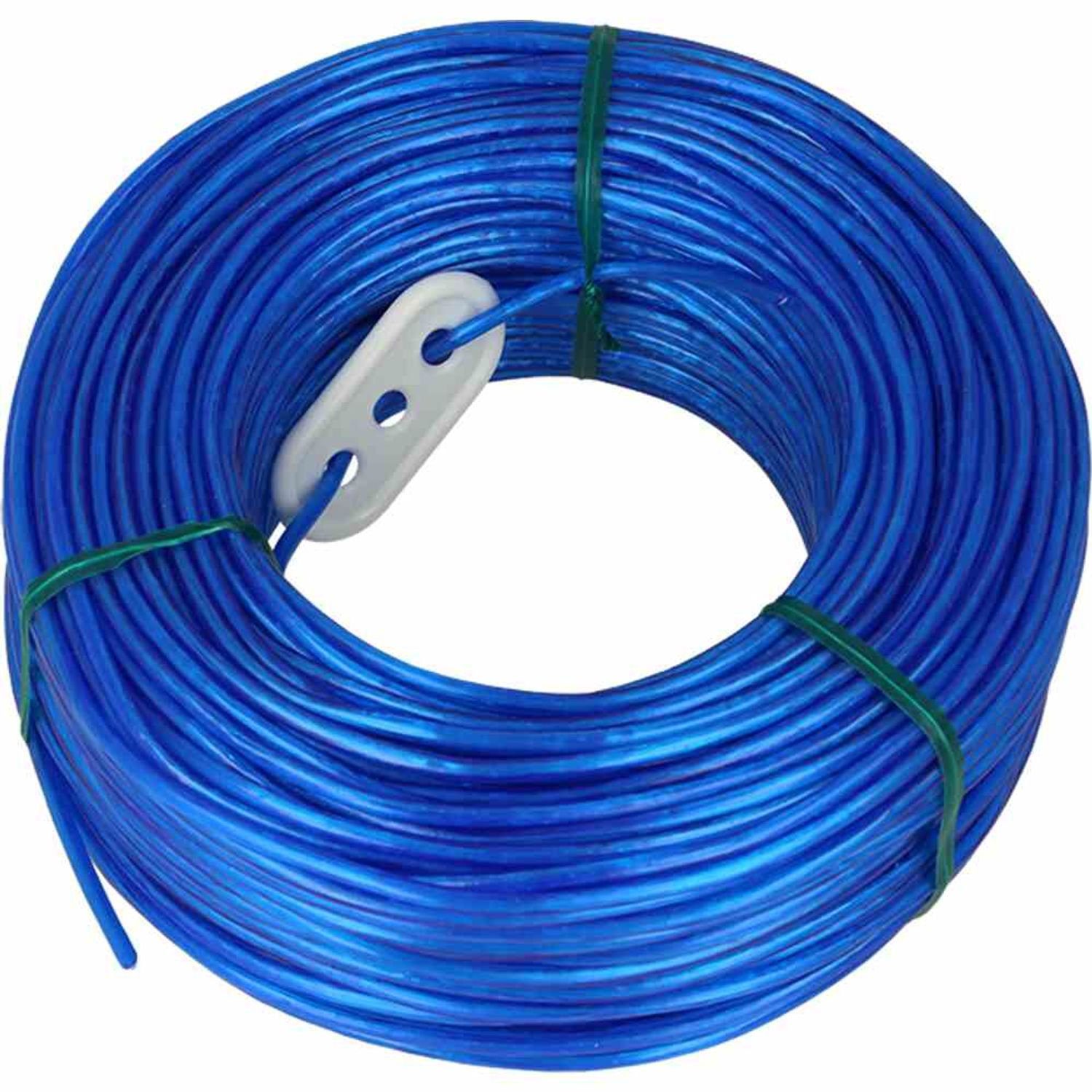 Metaltex Wäscheständer Wäscheleine 60 m Polypropylen mit Leinen-Spanner