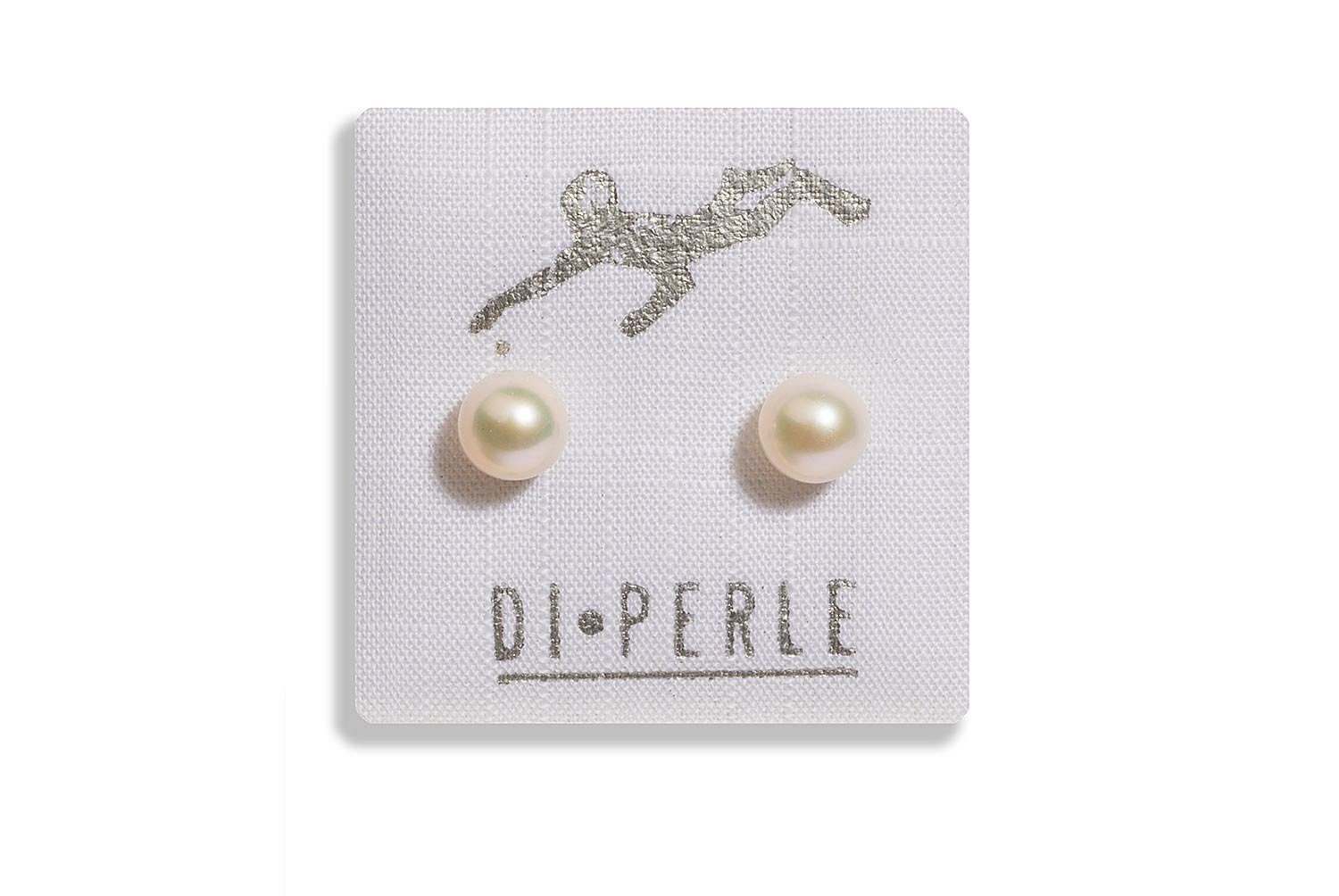 Adelia´s Paar Ohrstecker Damen Perlenschmuck 585 Gelbgold Süsswasser Perlen Ohrstecker, Damen Perlenschmuck