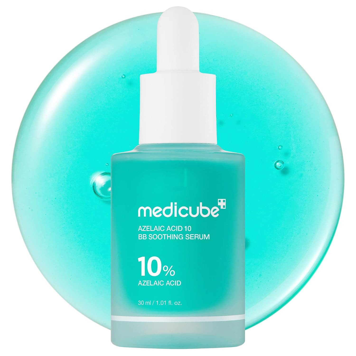 Medicube BB-Creme Azelaic Acid 16% BB Soothing Serum 30ml – hochdosiertes Serum für zu Unreinheiten neigende Haut, 1-tlg., mit 16% Azelaic Acid, Niacinamide und Centella Asiatica