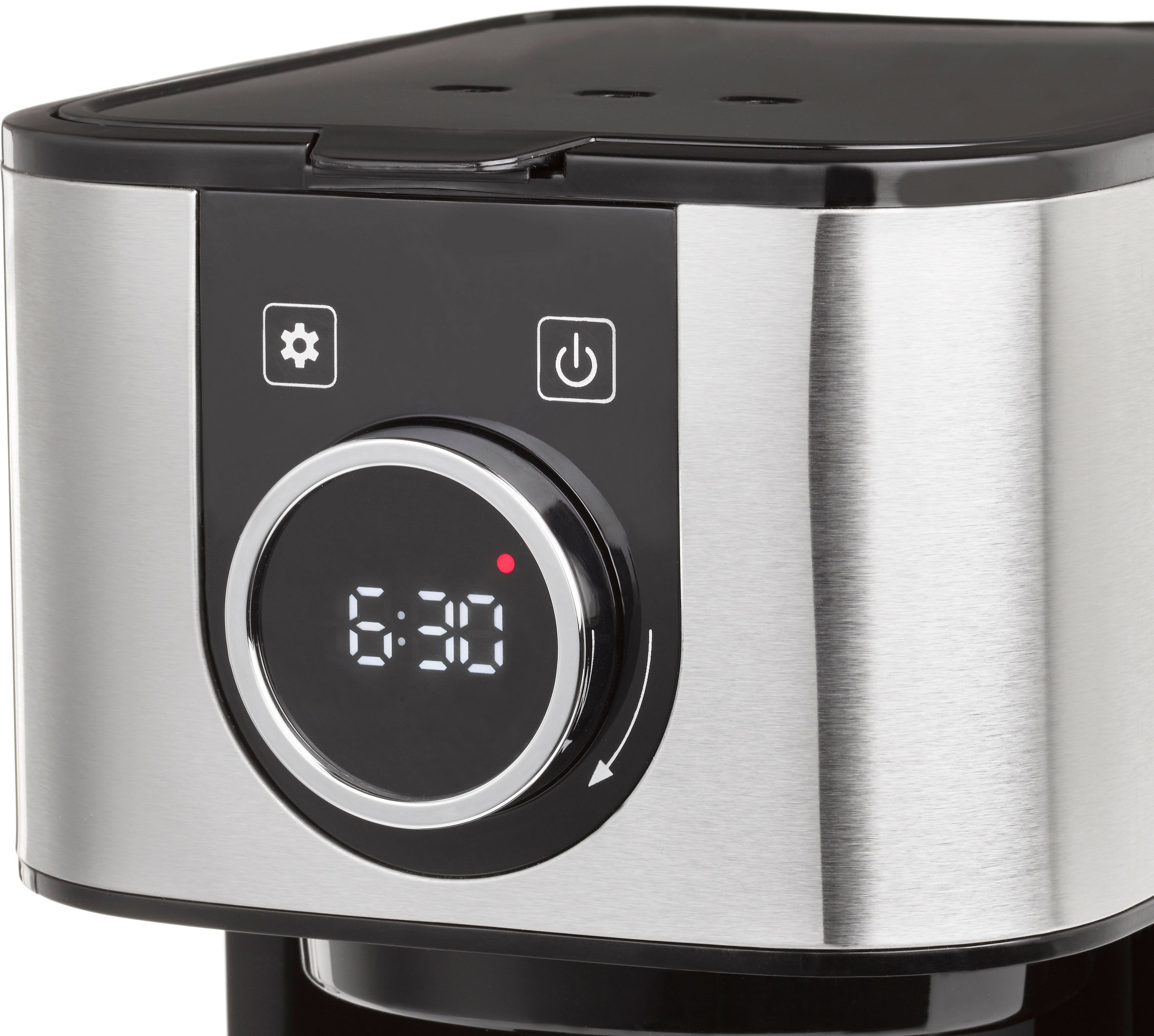 Caso Filterkaffeemaschine 1858 Selection C12, 1,5l Kaffeekanne, Papierfilter 1x4