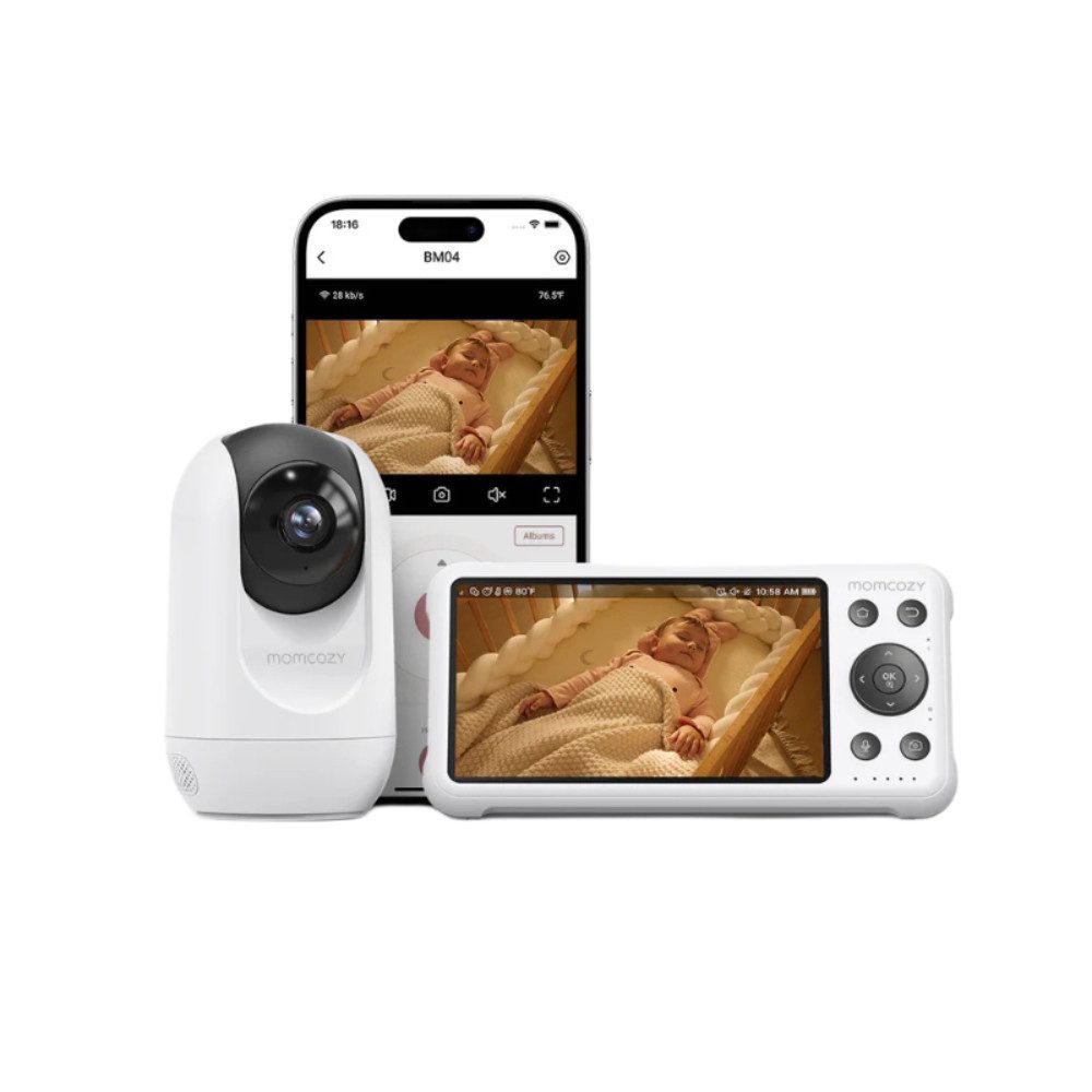 Momcozy Video-Babyphone Video Baby Monitor BM04 5.5 inch, 1-tlg.