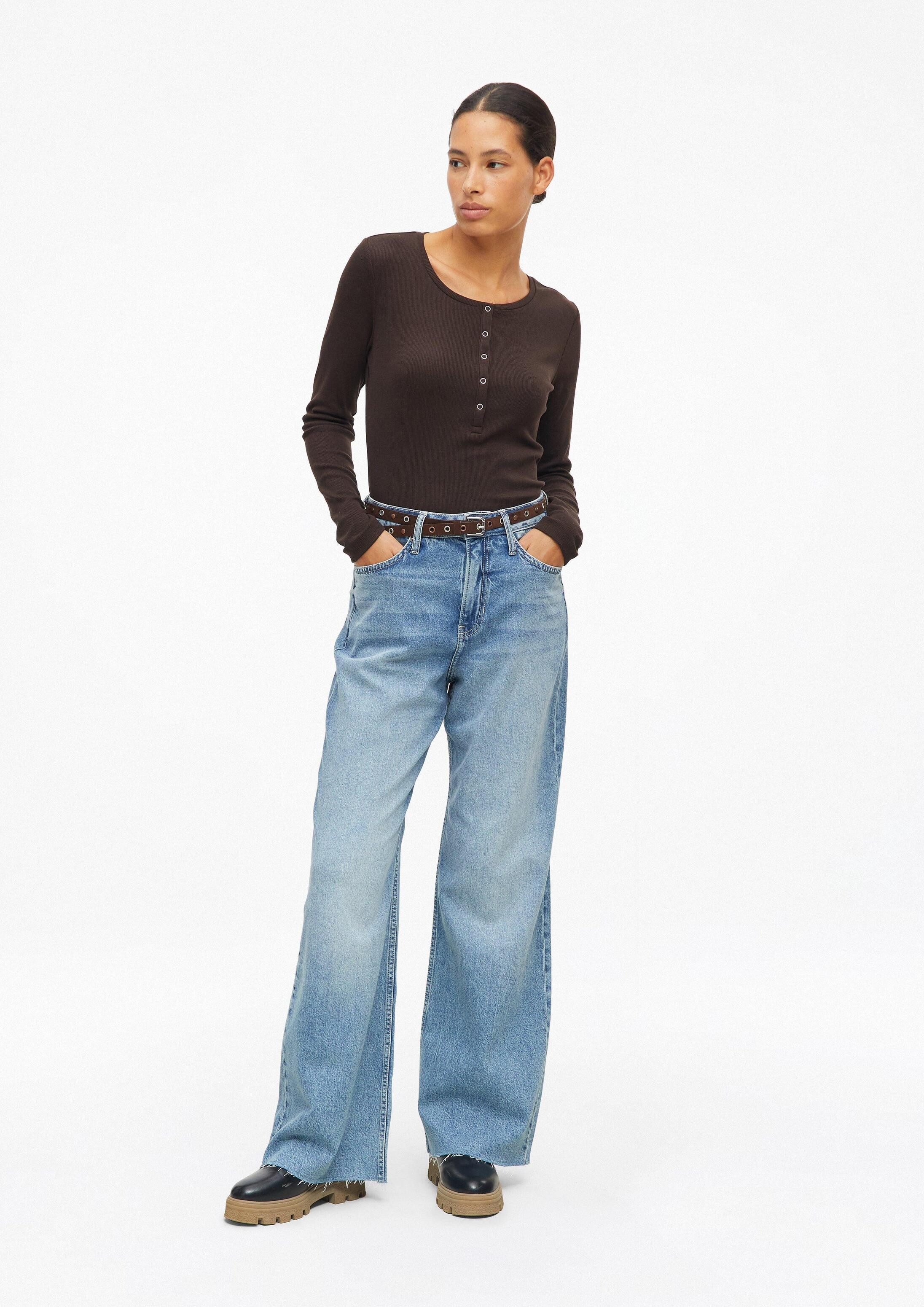 s.Oliver Weite Jeans Jeans-Hose SURI s.Oliver x Heidi Klum: Jeans Suri / Wide Fit / High Rise