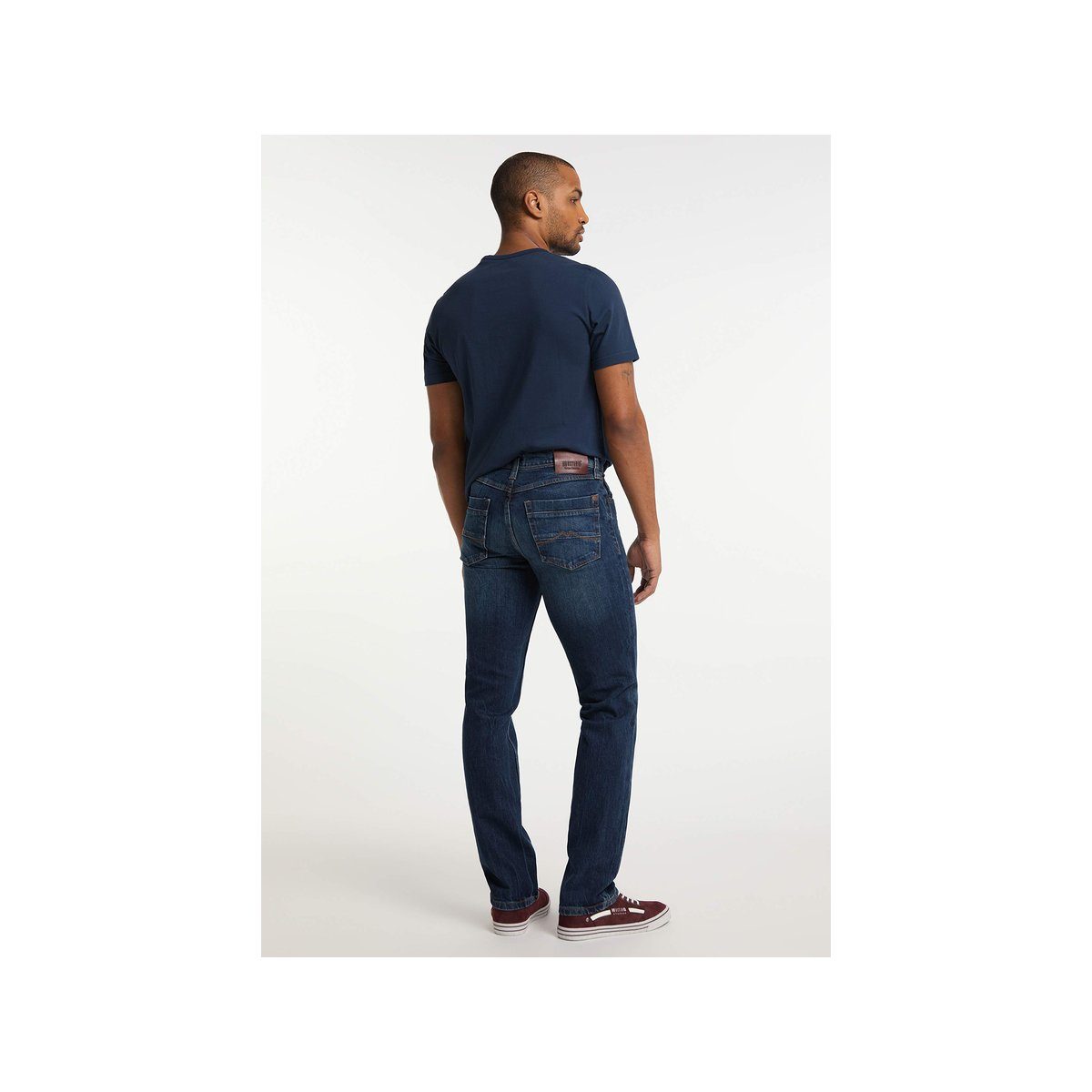 MUSTANG (1-tlg) 5-Pocket-Jeans blau regular